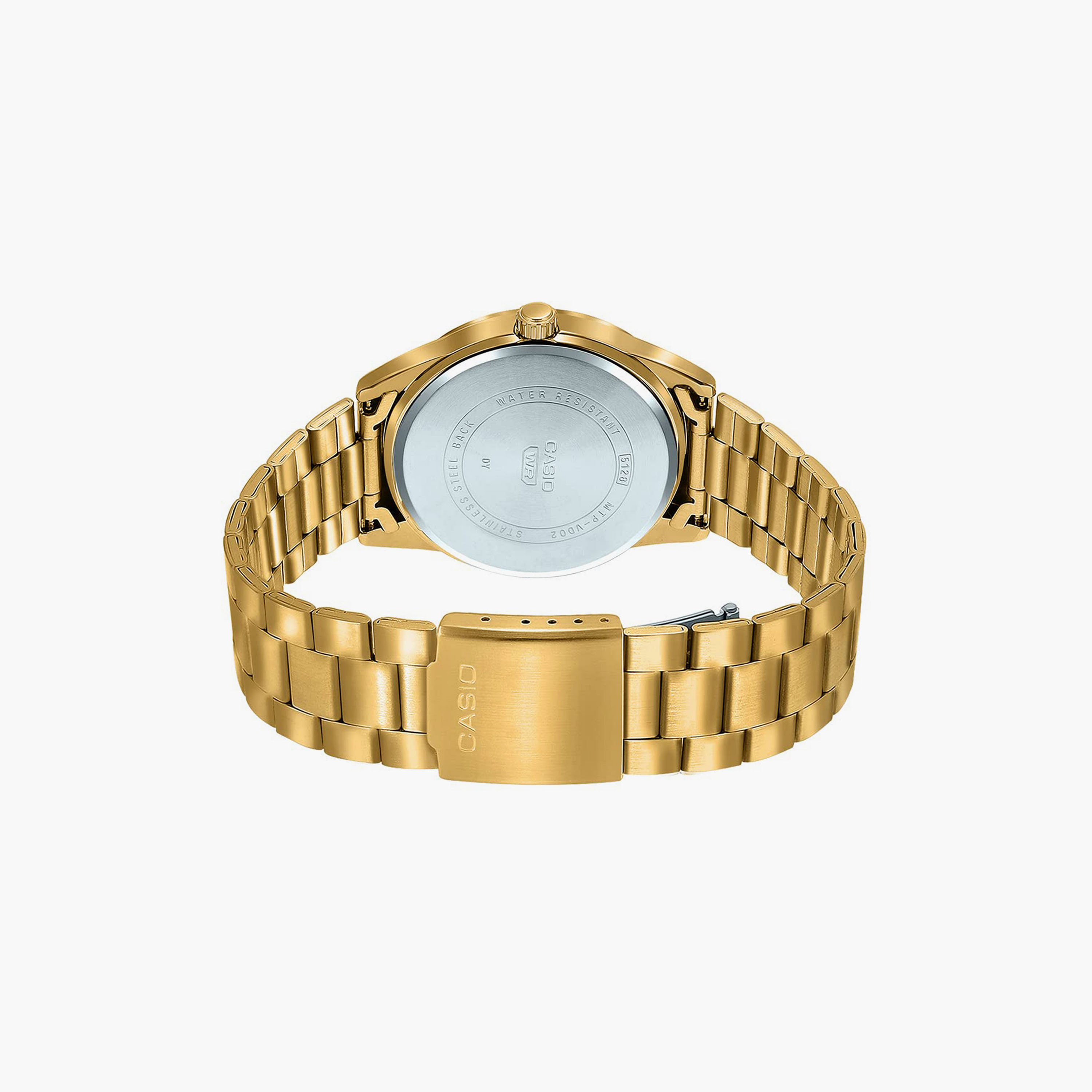 MTP-VD02G-1EUDF | ساعة أنالوج ذهبية بسوار ستانلس ستيل من كاسيو للرجال-men-watchesandjewellery-watches-image-2
