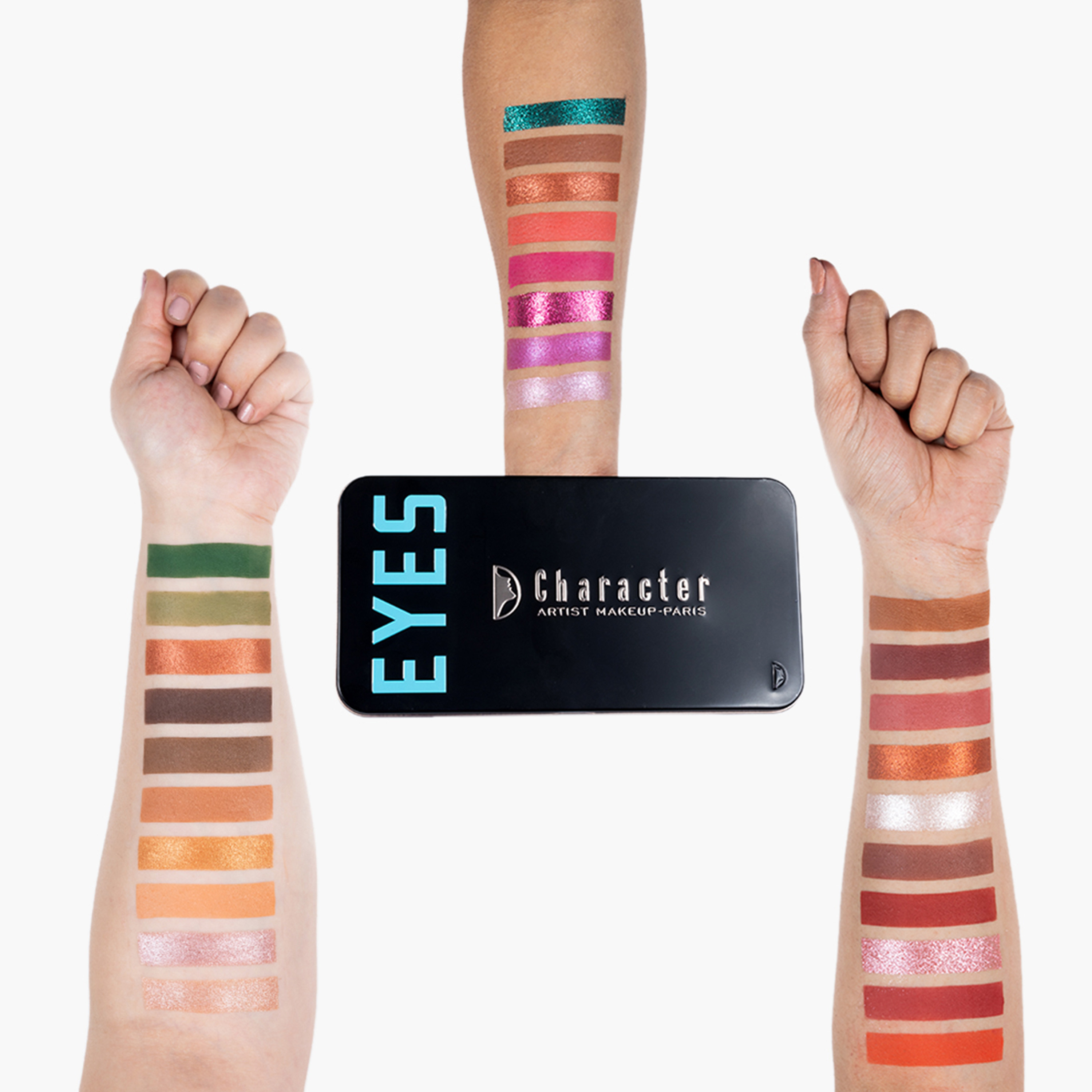 Character Cosmetics Pro Eyeshadow Palette - 51 gms-beautyandpersonalcare-makeup-eyes-eyeshadows-image-2