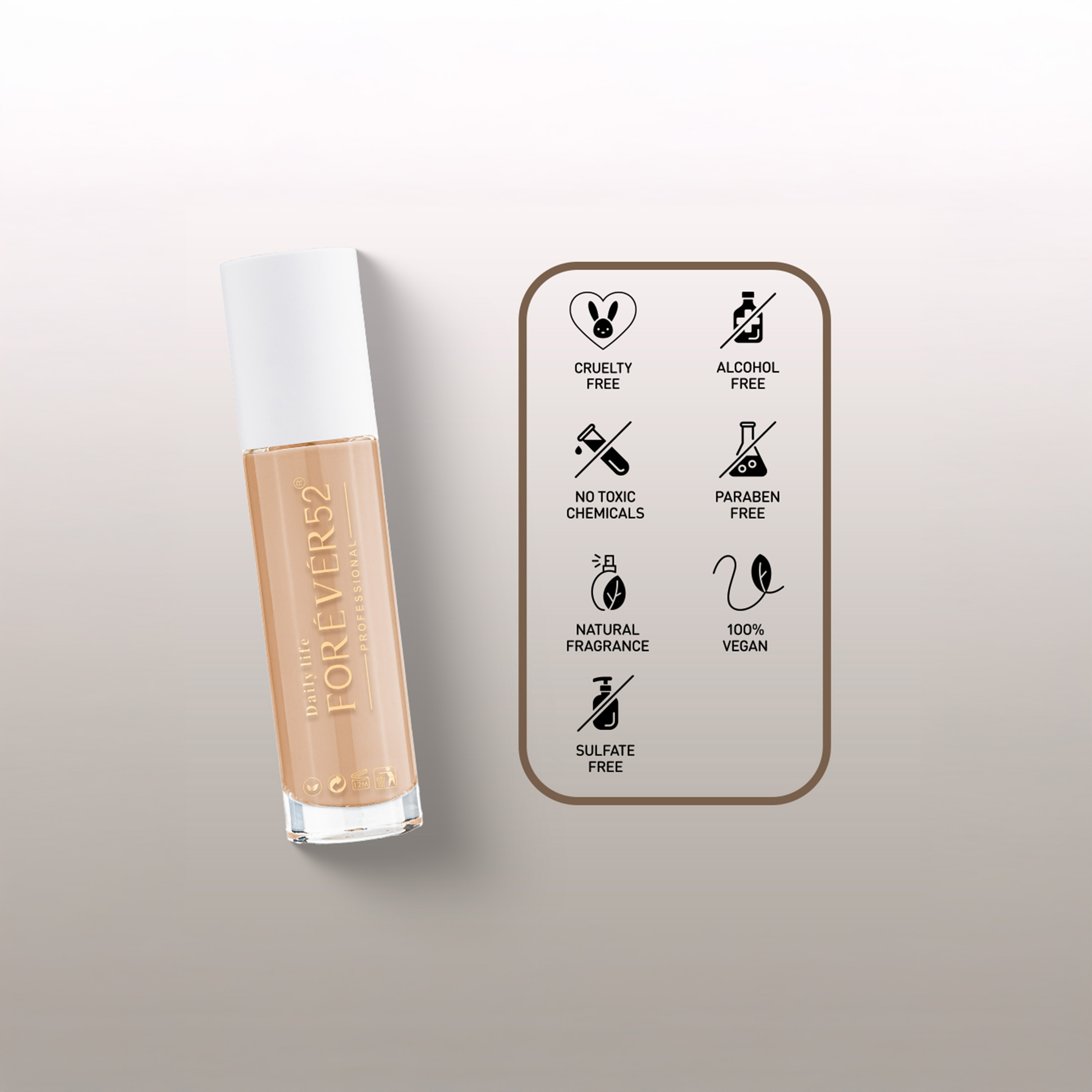 Daily life FOREVER52 Professional Luxe Matte Liquid Foundation - 30 ml-beautyandpersonalcare-makeup-face-foundations-image-45