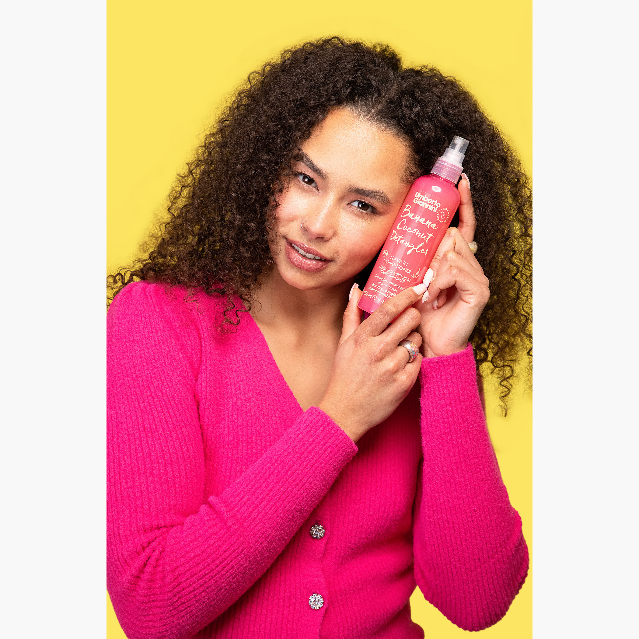 Umberto Giannini Banana Coconut Detangler - 250 ml-beautyandpersonalcare-hair-hairstyling-hairsprays-image-3