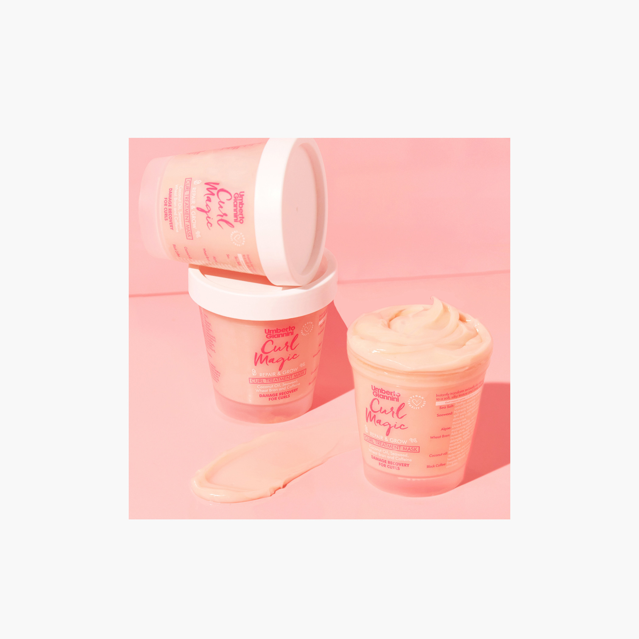 Umberto Giannini Curl Magic Repair and Grow Curl Treatment Mask - 210 gms-beautyandpersonalcare-hair-haircare-hairserums-image-4