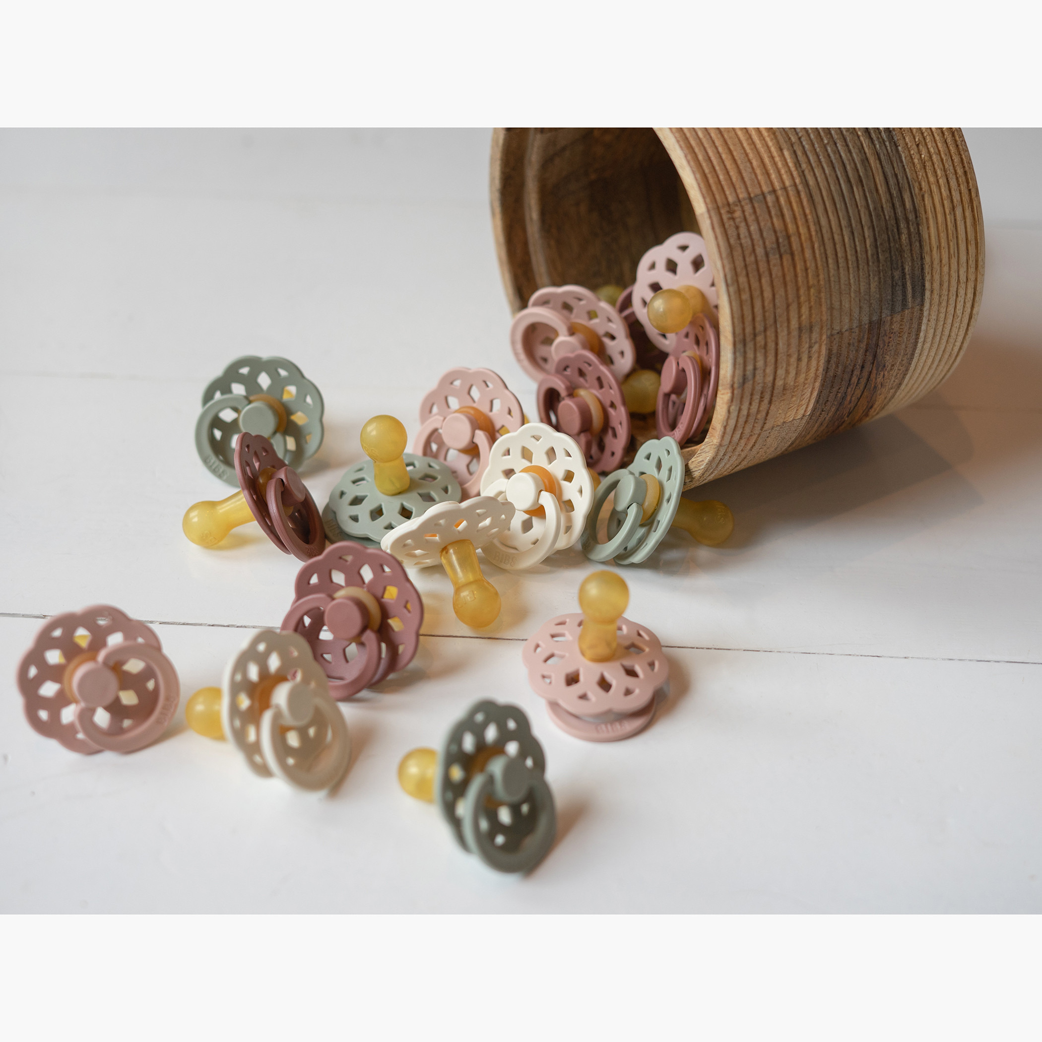 BIBS Boheme 2-Piece Latex Pacifier Set Size 1 - 0 months+-baby-feeding-pacifiers-image-4