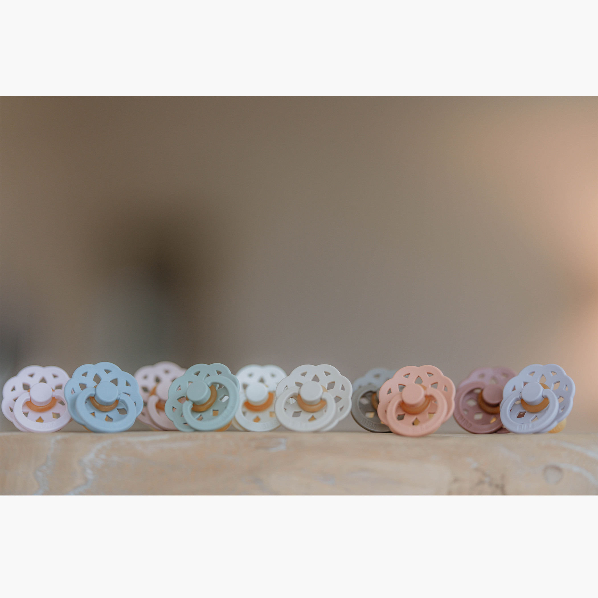 طقم لهايات لاتكس مقاس 1 قطعتين من بيبس - لحديثي الولادة + 0 شهر-baby-feeding-pacifiers-image-7