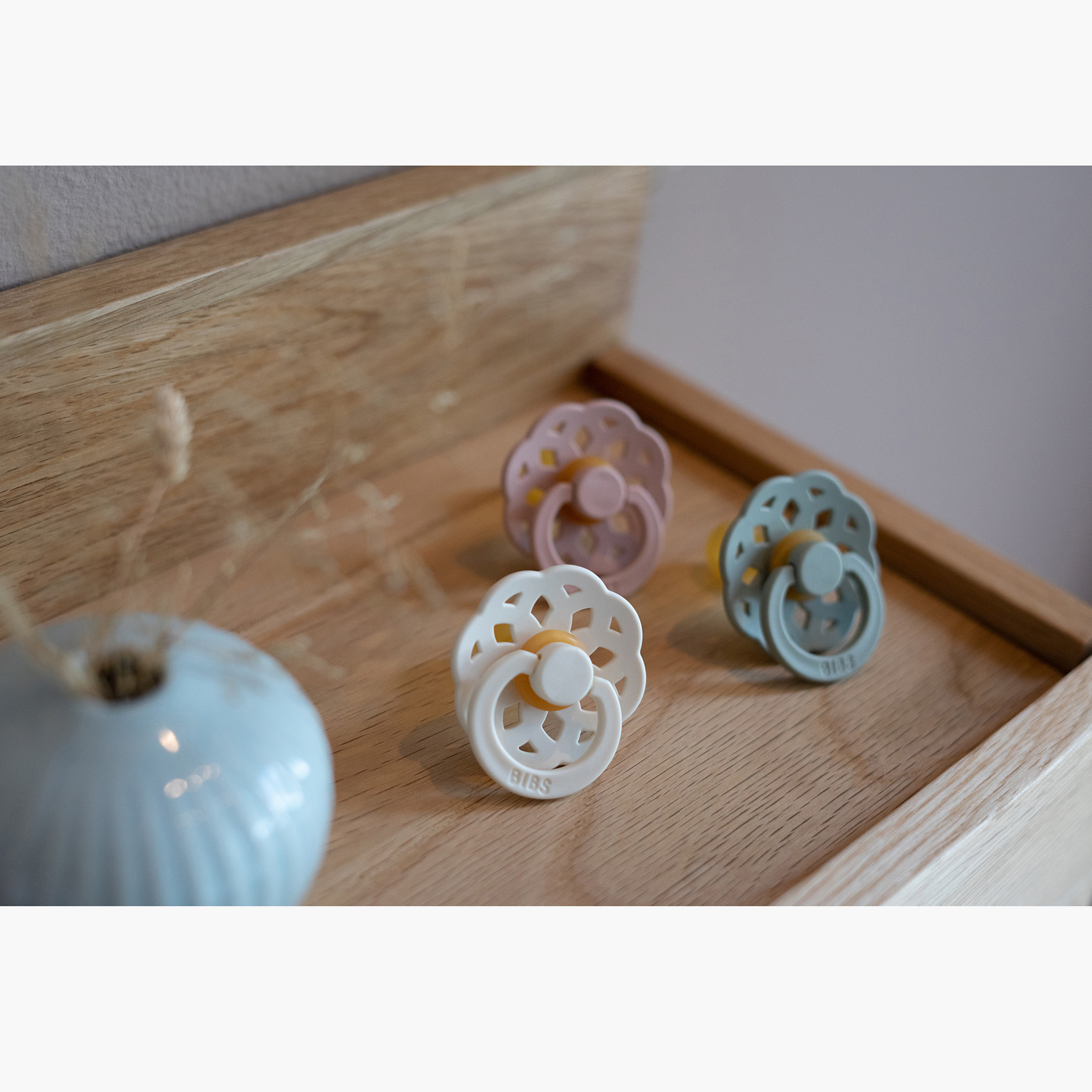 طقم لهايات لاتكس مقاس 1 قطعتين من بيبس - لحديثي الولادة + 0 شهر-baby-feeding-pacifiers-image-4