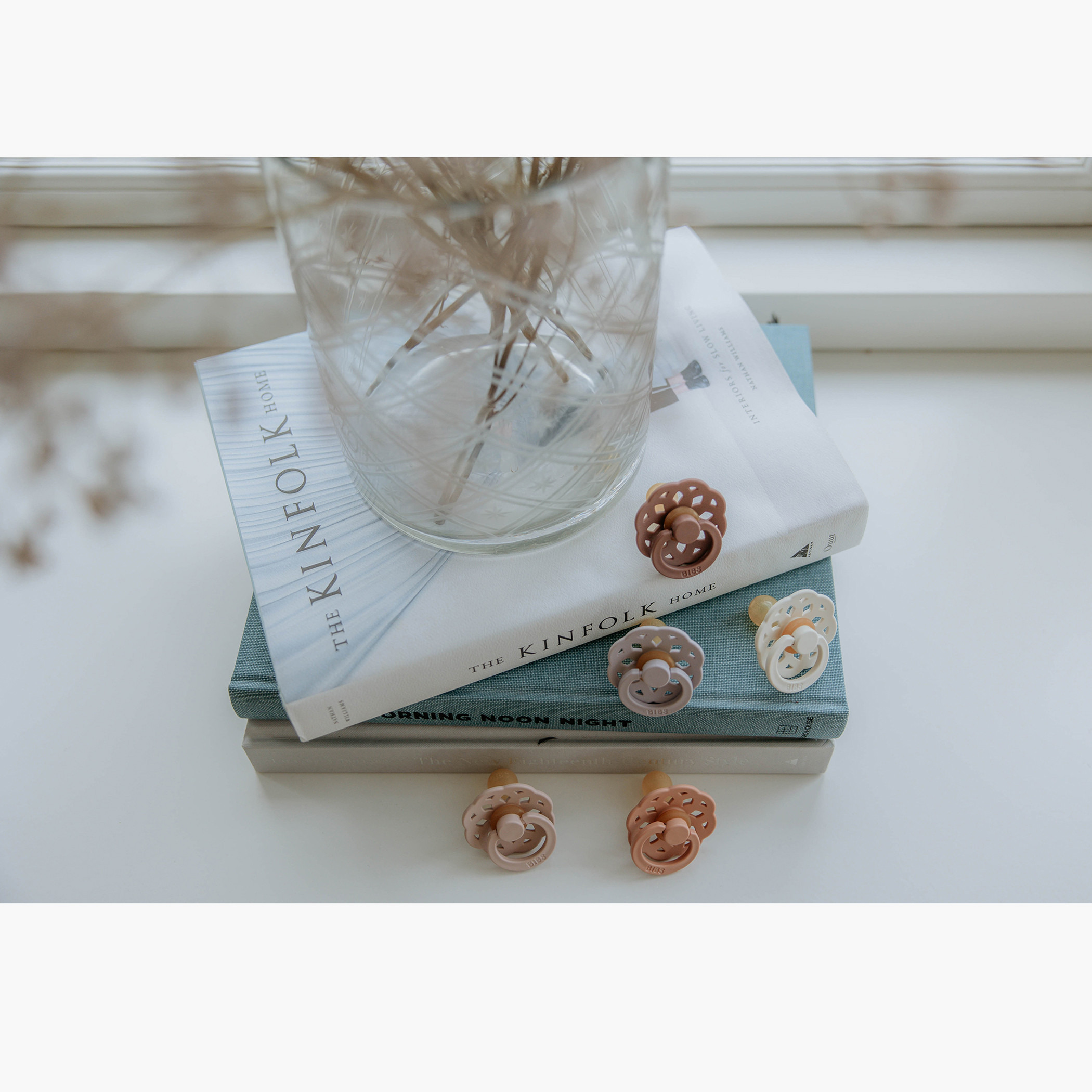 طقم لهايات لاتكس مقاس 1 قطعتين من بيبس - لحديثي الولادة + 0 شهر-baby-feeding-pacifiers-image-3