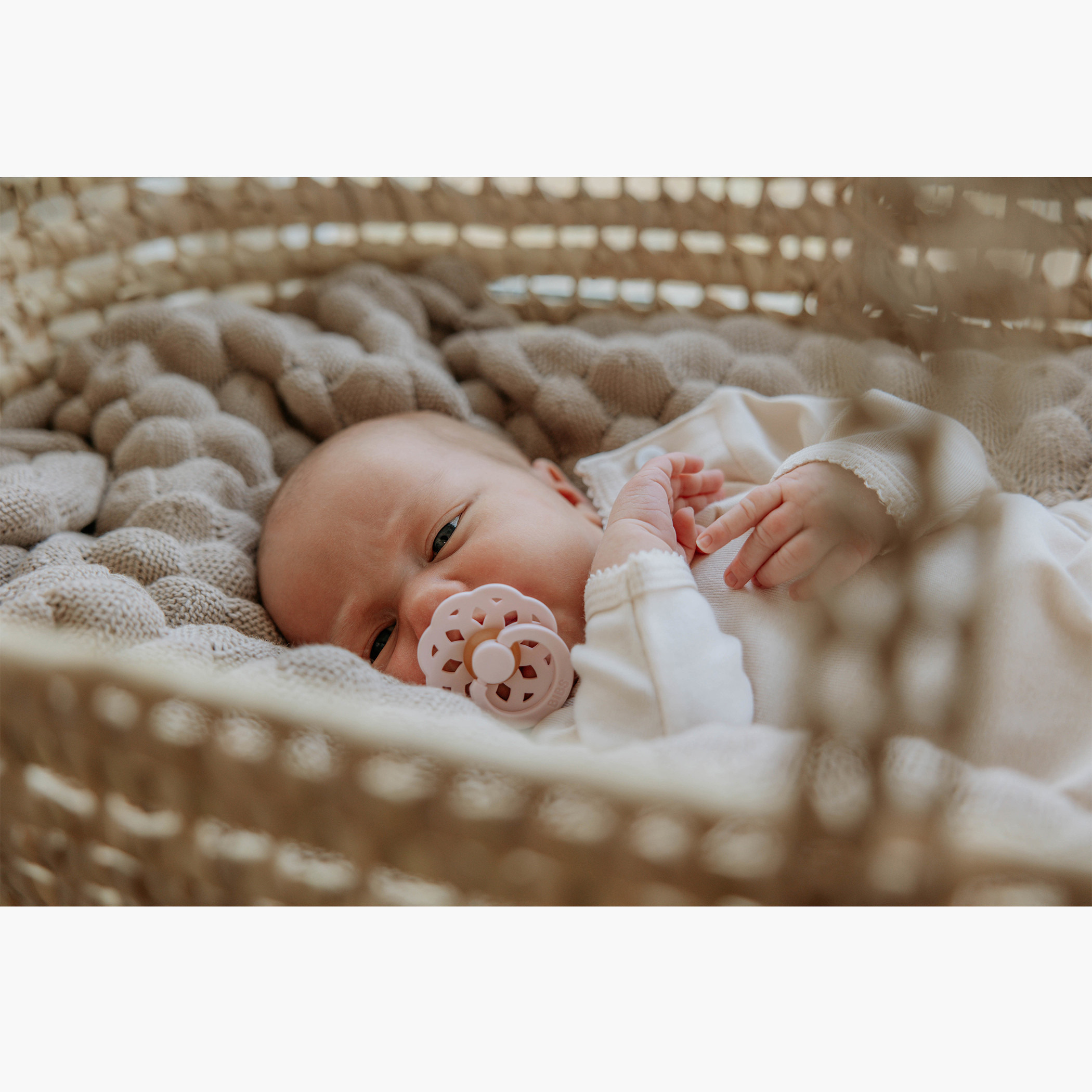 طقم لهايات لاتكس مقاس 1 قطعتين من بيبس - لحديثي الولادة + 0 شهر-baby-feeding-pacifiers-image-2