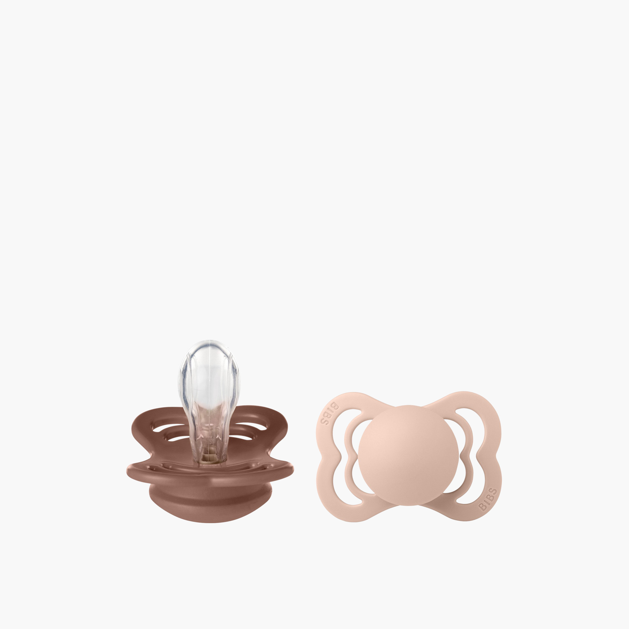 BIBS Supreme 2-Piece Silicone Pacifier Set Size 1 - 0 months+-baby-feeding-pacifiers-image-1