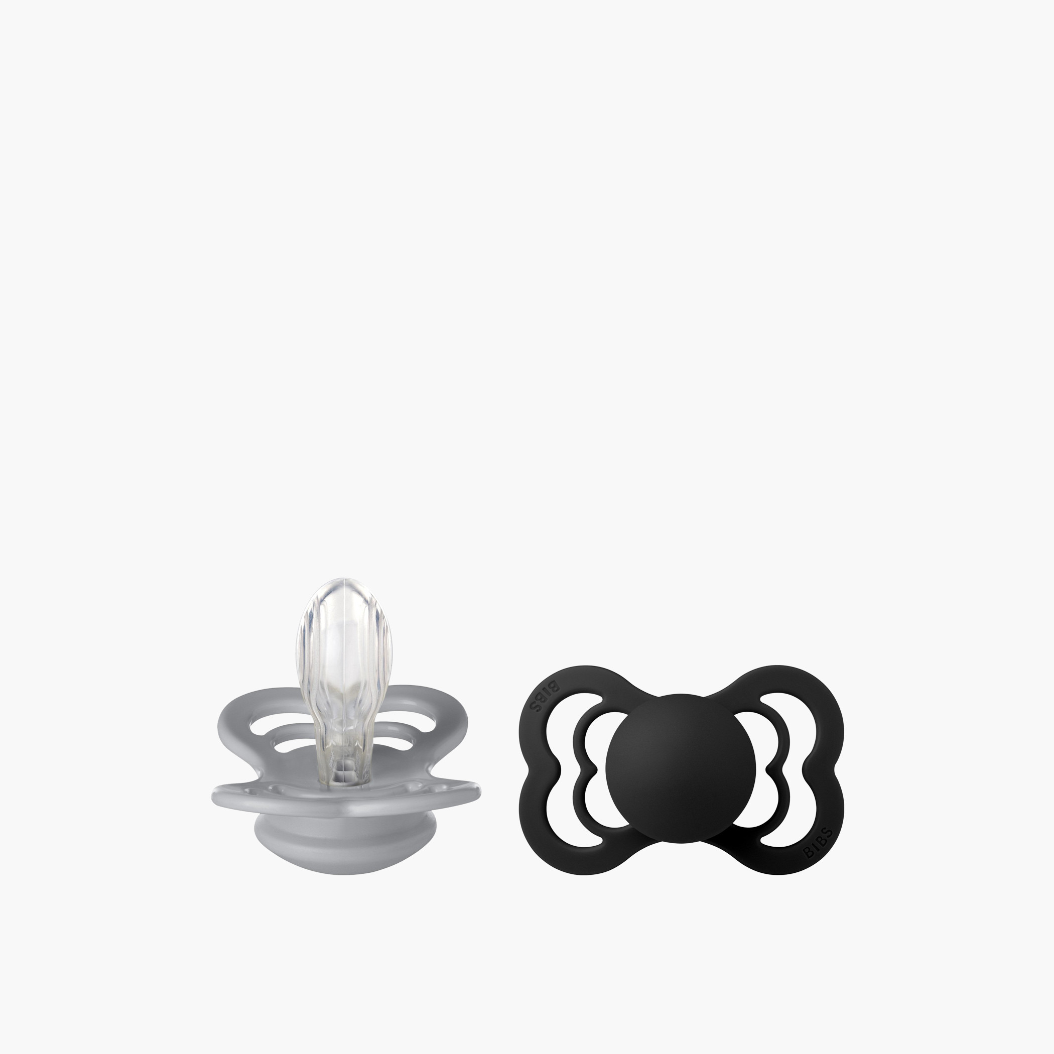 طقم لهايات سيليكون قطعتين مقاس 2 من بي آي بي إس سوبريم - 2-6 أشهر فأكثر-baby-feeding-pacifiers-image-1