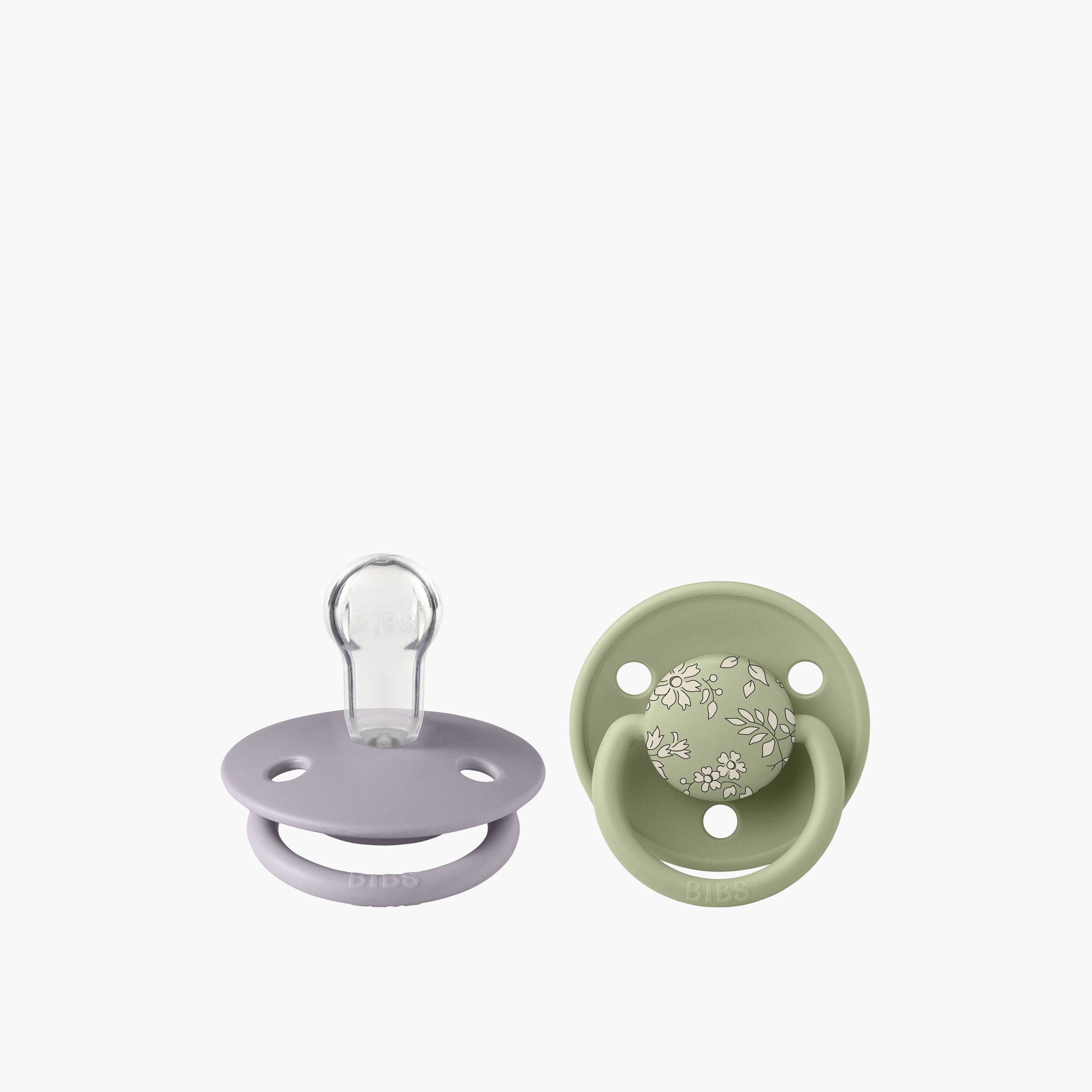 BIBS 2-Piece Liberty De Lux Pacifier Set Size 1 - 0+ months-baby-feeding-pacifiers-image-2