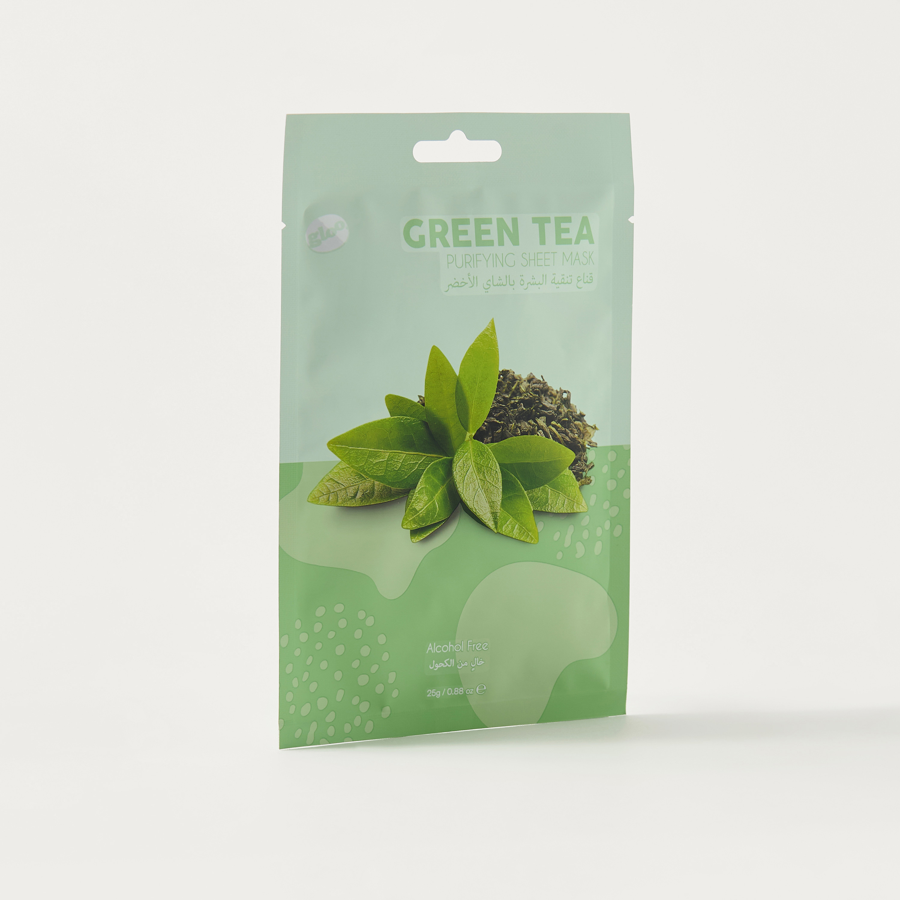 GLOO Green Tea Purifying Sheet Mask - 25 gms-beautyandpersonalcare-kbeauty-skin-masks-sheetmask-image-2