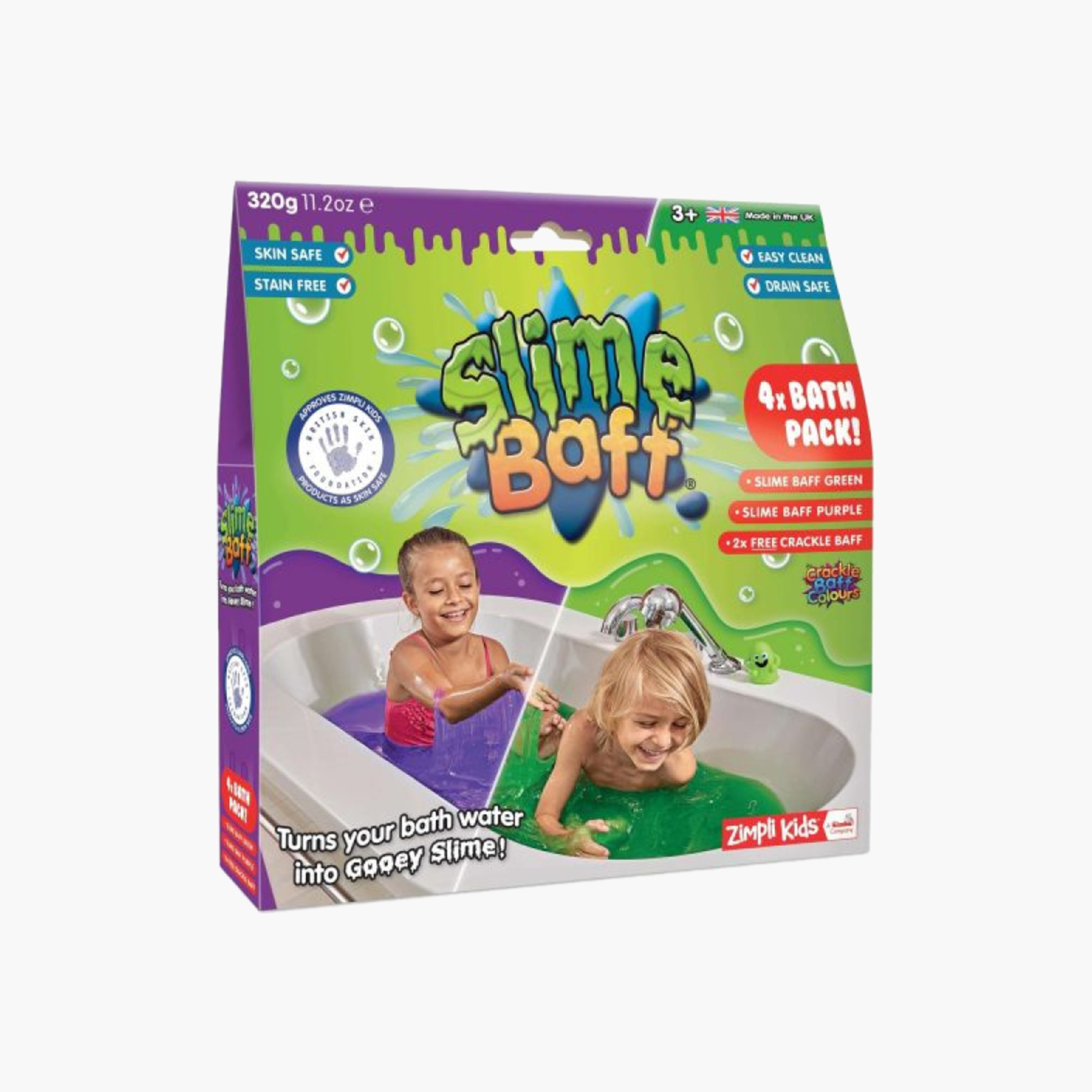 Buy Zimpli Kids Slime Baff Bath Jelly 320 gms Online Babyshop UAE