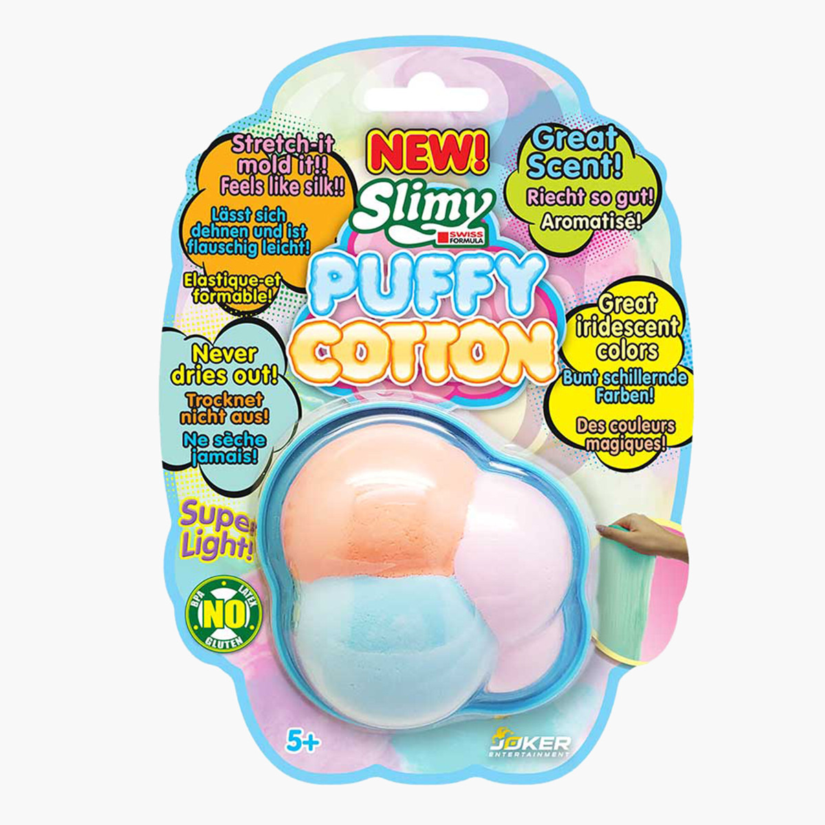 Slimy Puffy Cotton Slime-toys-educational-doughtoys-image-1