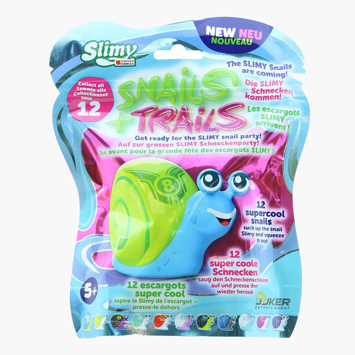 مجموعة سلايم سلايم مكونة من 12 قطعة من مسارات الحلزون-toys-educational-doughtoys-image-10