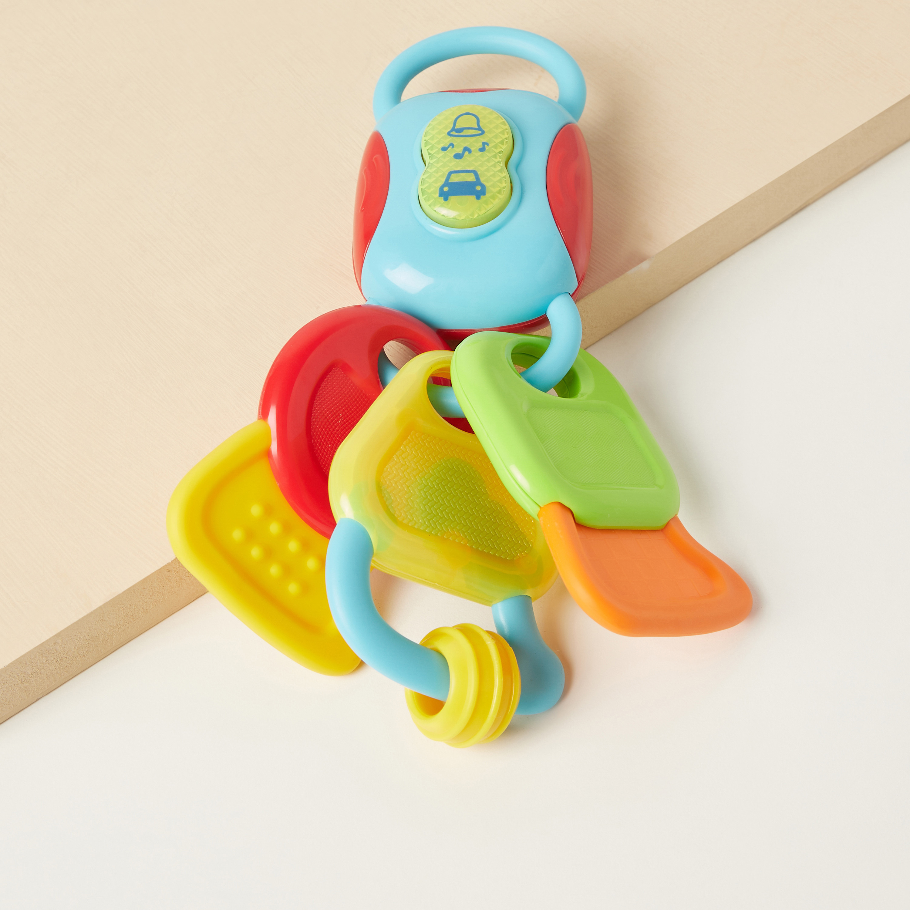 Teething Keys Toy-toys-babyandtoddlertoys-rattlesandteethers-image-1