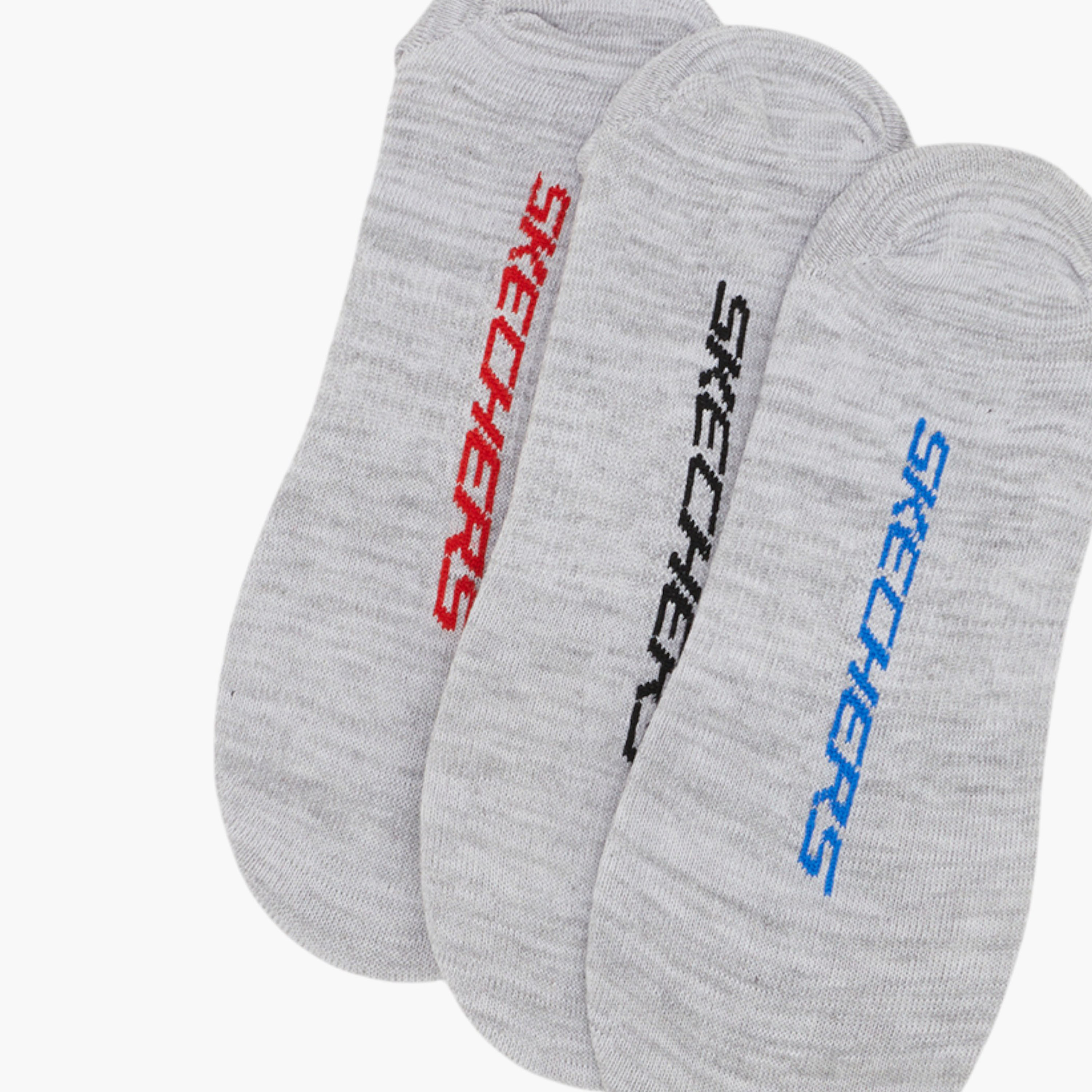 جوارب غير مرئية من سكيتشرز - طقم 3 أزواج-men-socks-image-3