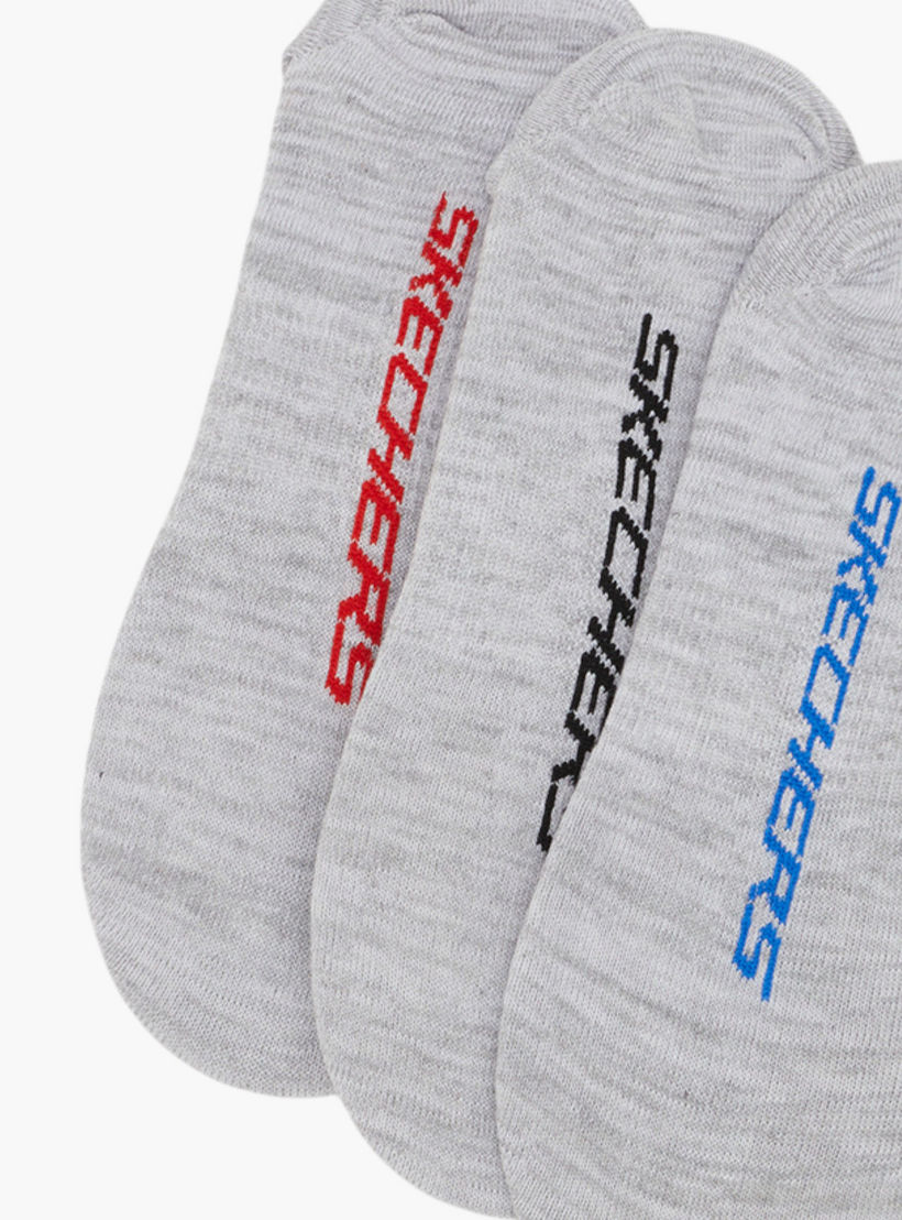 جوارب غير مرئية من سكيتشرز - طقم 3 أزواج-men-socks-image-3