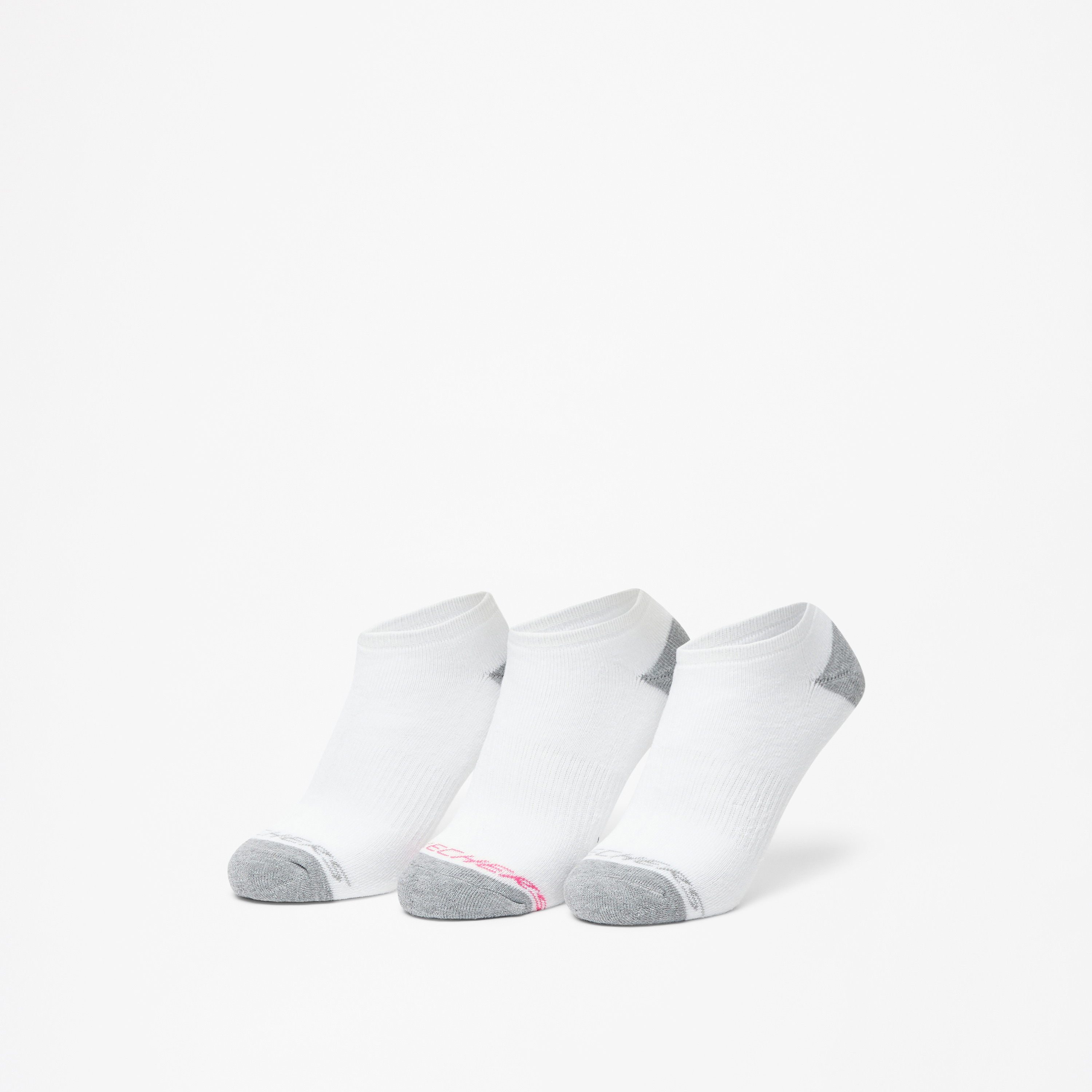 Skechers Logo Print Ankle Length Socks - Set of 3-women-socksandstockings-image-1