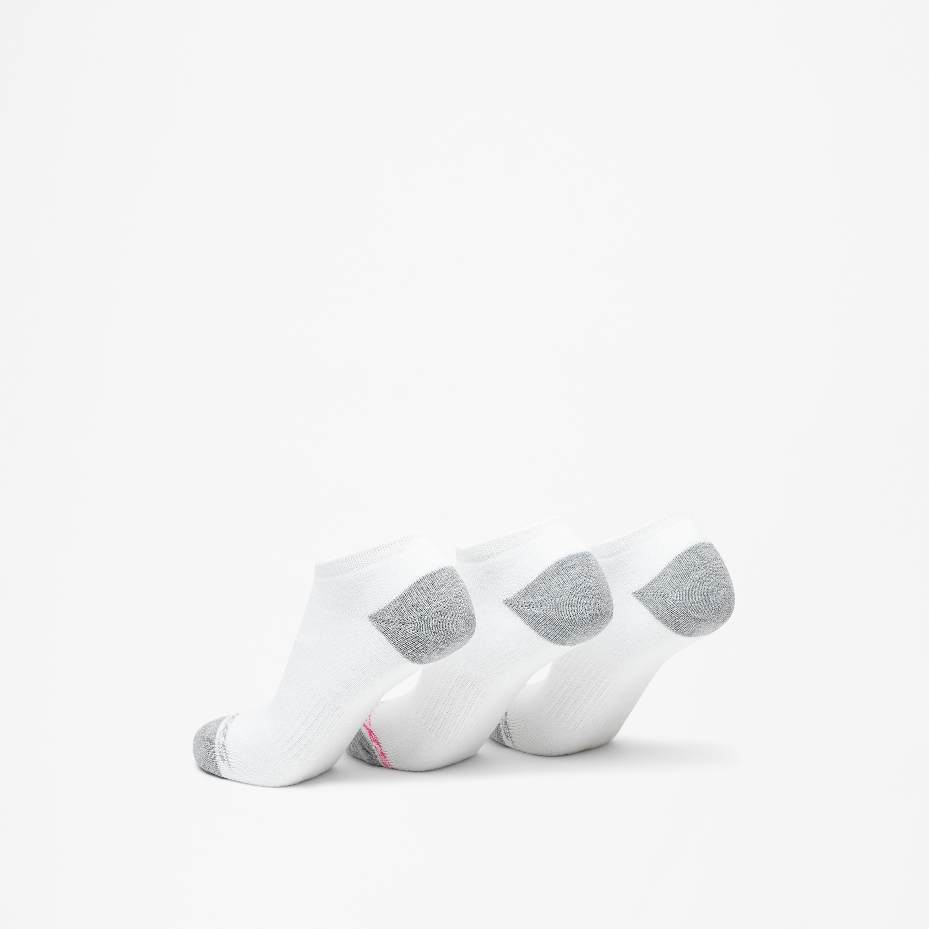 Skechers Logo Print Ankle Length Socks - Set of 3-women-socksandstockings-image-4