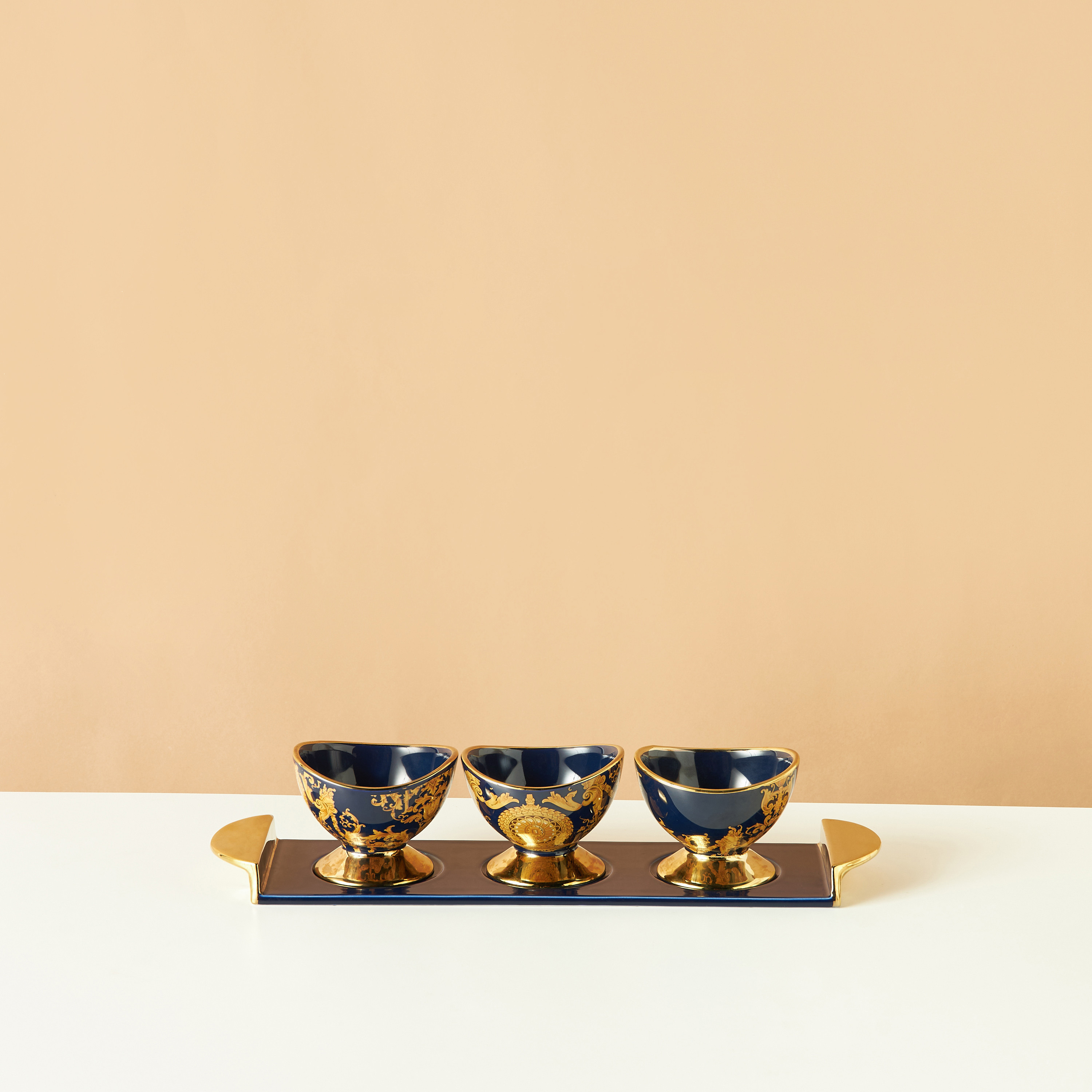 Gia Como 4-Piece Porcelain Bowl and Tray Set-household-dining-dinnerware-bowls-image-2