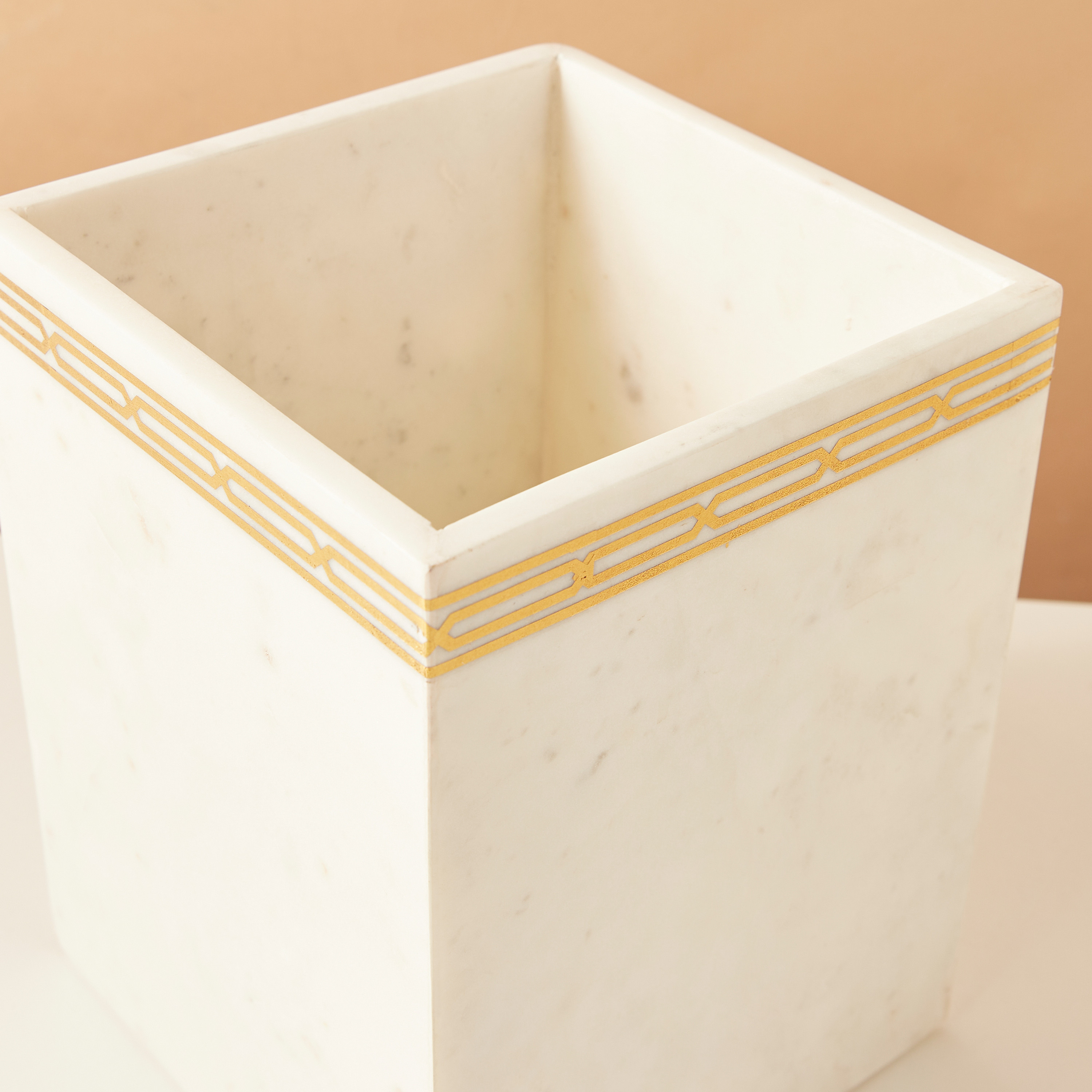 Gia Como Marble Waste Bin-household-bathandlaundry-wastebinsandaccessories-image-4