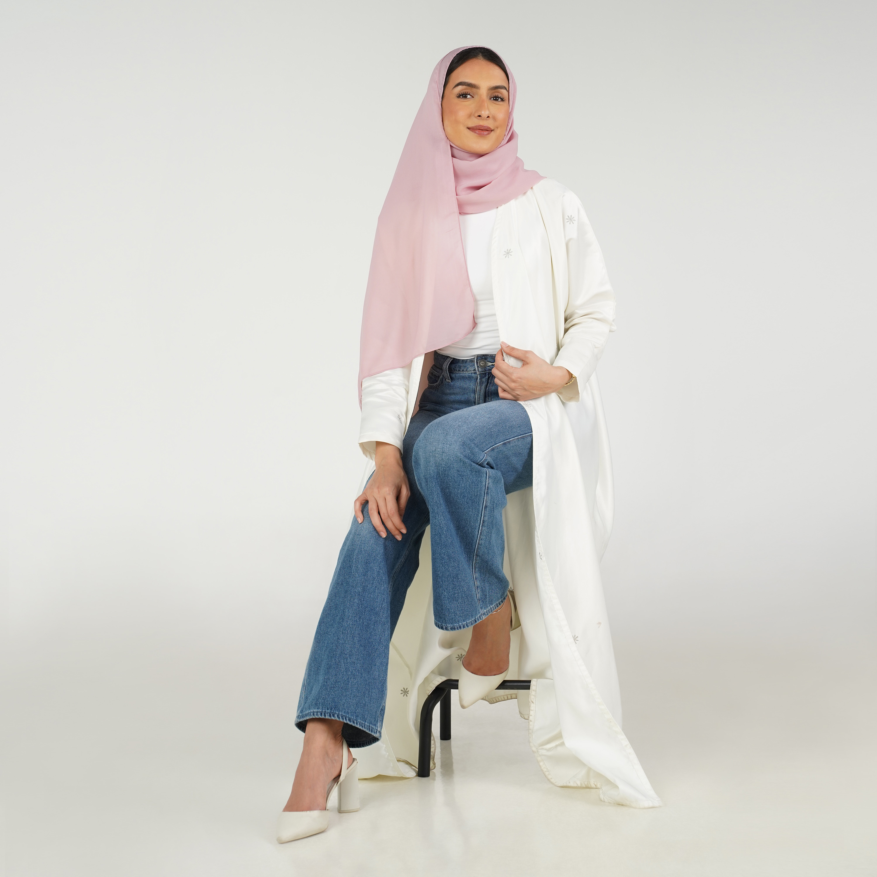 Zora Solid Hijabs -women-arabicclothing-headscarf-hijab-image-3