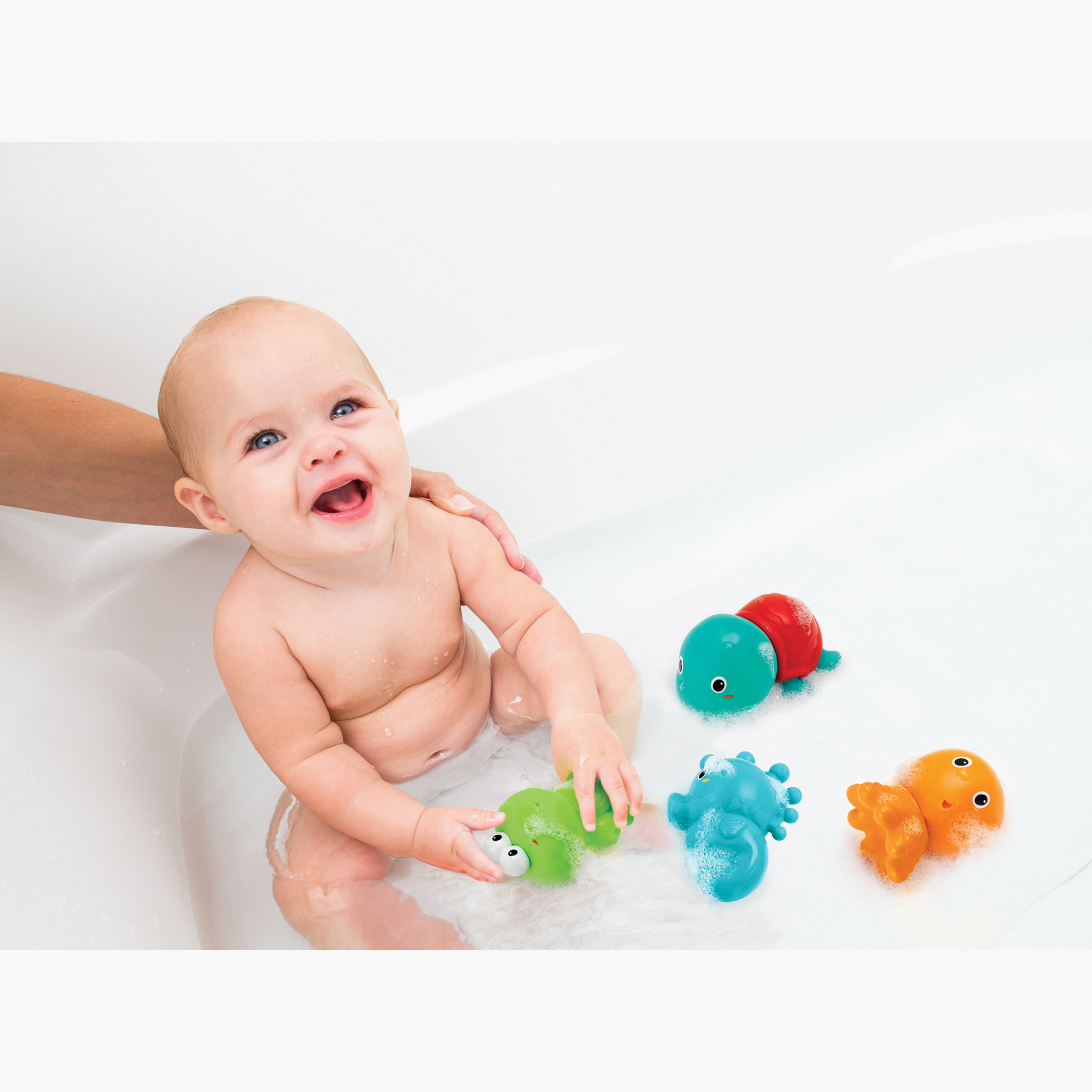 Infantino Senso Plug and Squirt Aquarium Bath Toy Set-baby-bathandcare-bathtubs-image-6