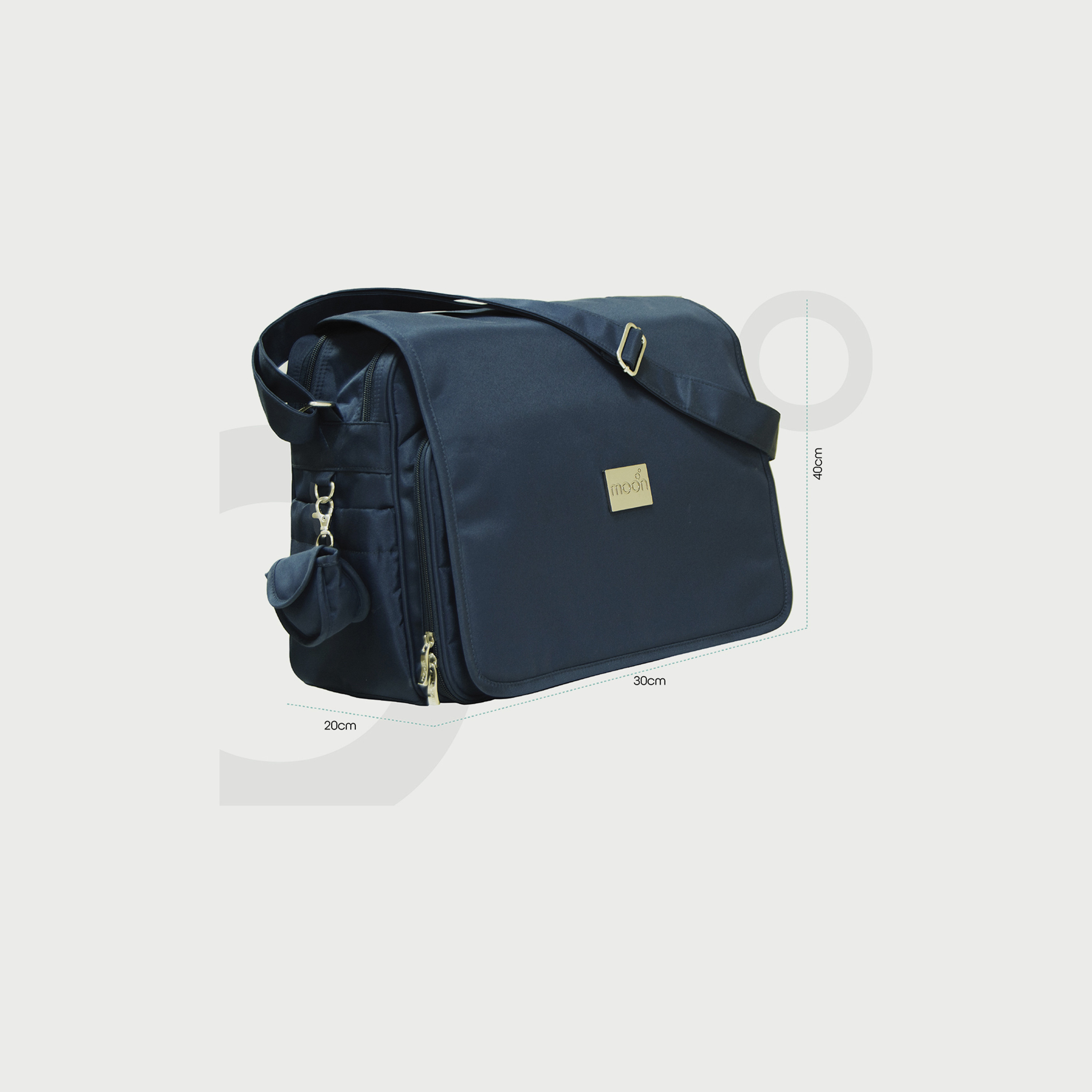 Moon 4ever Messenger Diaper Bag, Blue-baby-diapering-diaperbags-image-3