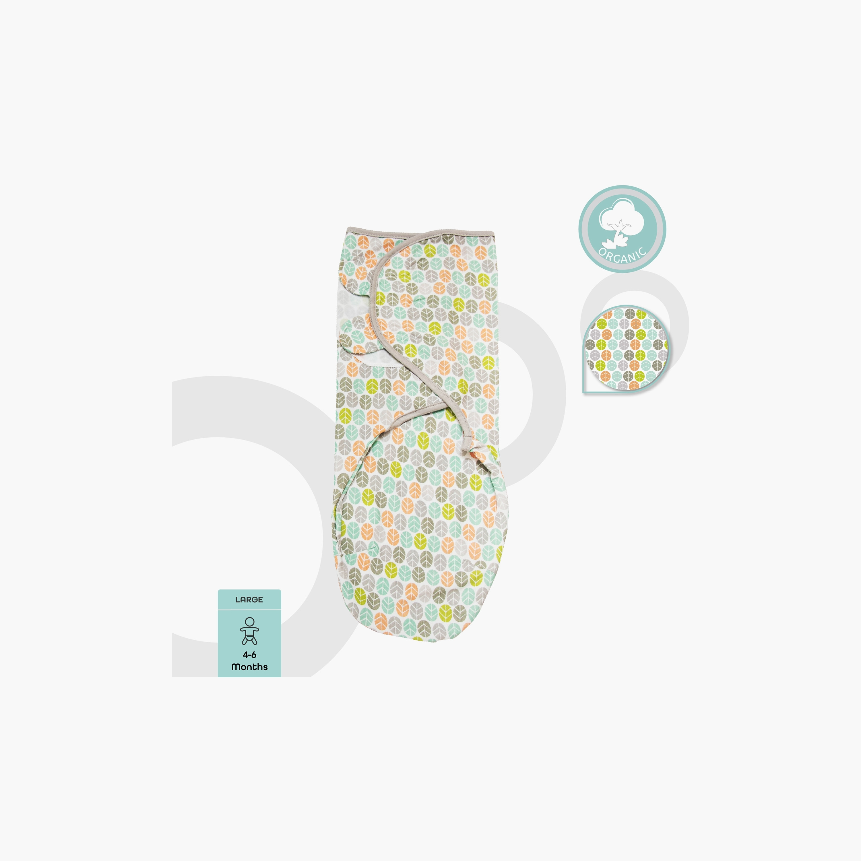 Moon Organic Printed Swaddle-baby-nursery-blanketsandswaddles-swaddlesandsleepingbags-image-2