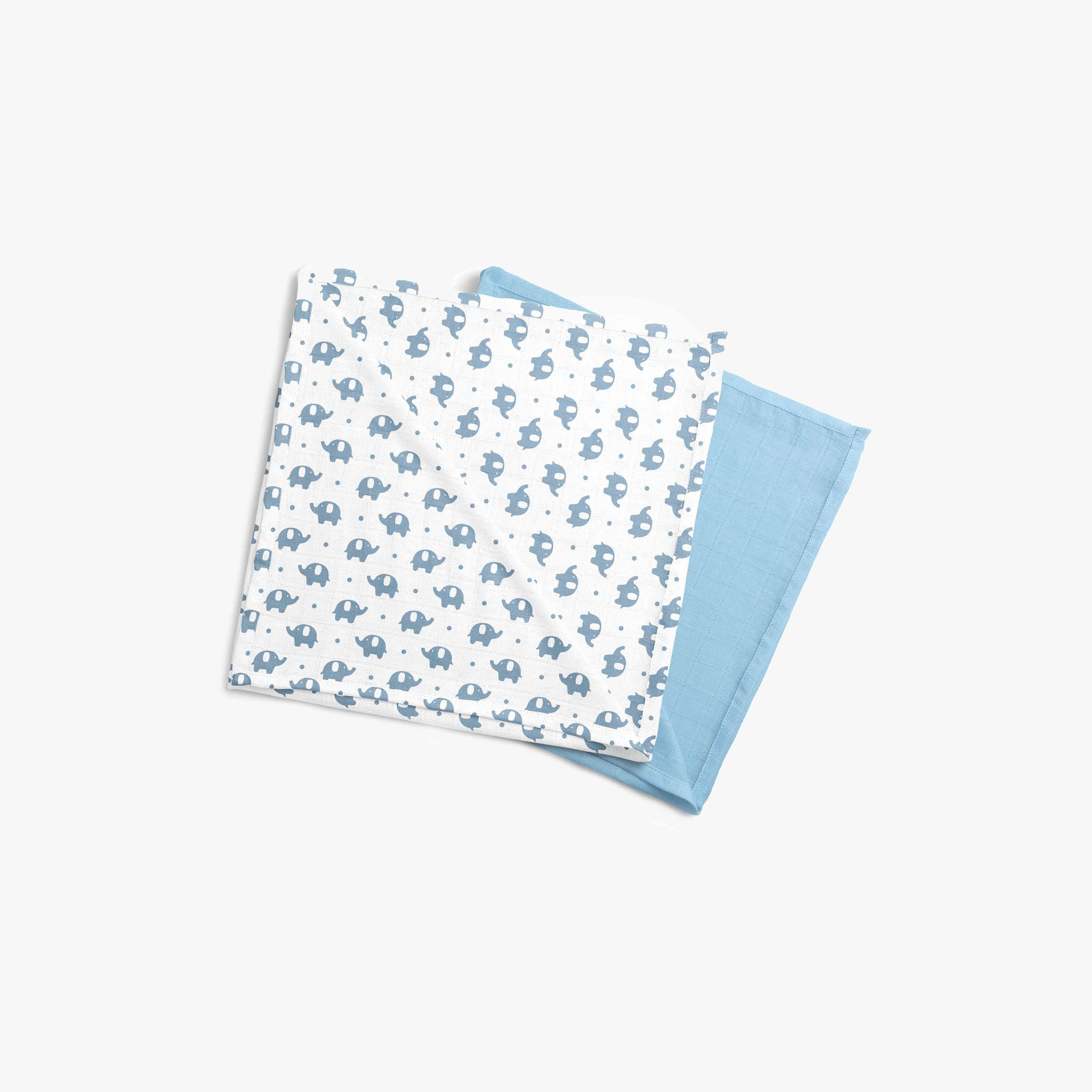 قماط من موسلين الخيرزان من مون - طقم من قطعتين-baby-nursery-blanketsandswaddles-swaddlesandsleepingbags-image-1