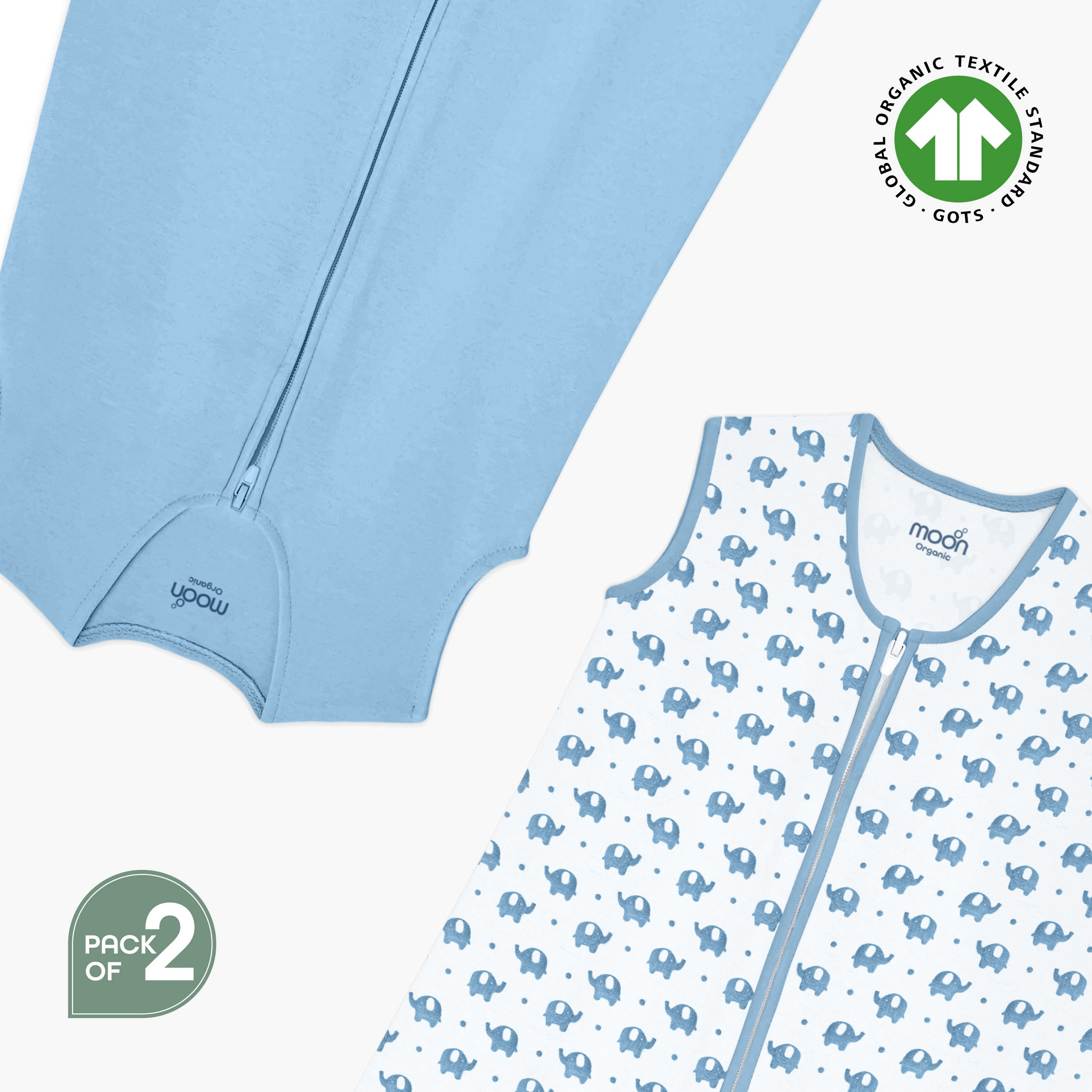 Moon Organic Sleepsack with Zip Closure - Set of 2-baby-nursery-blanketsandswaddles-swaddlesandsleepingbags-image-3