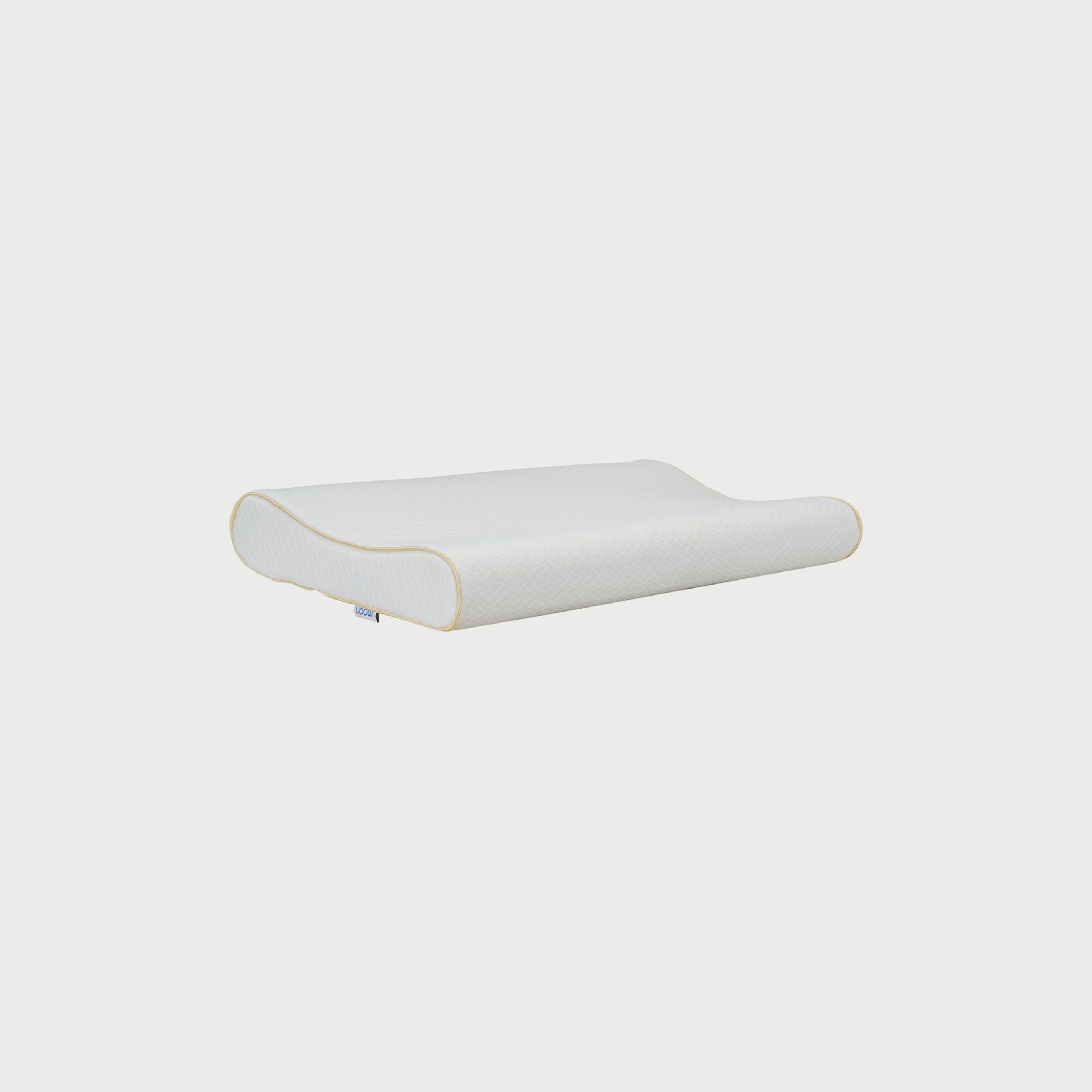 Moon Organic Toddler Pillow, White-baby-nursery-babybedding-image-1