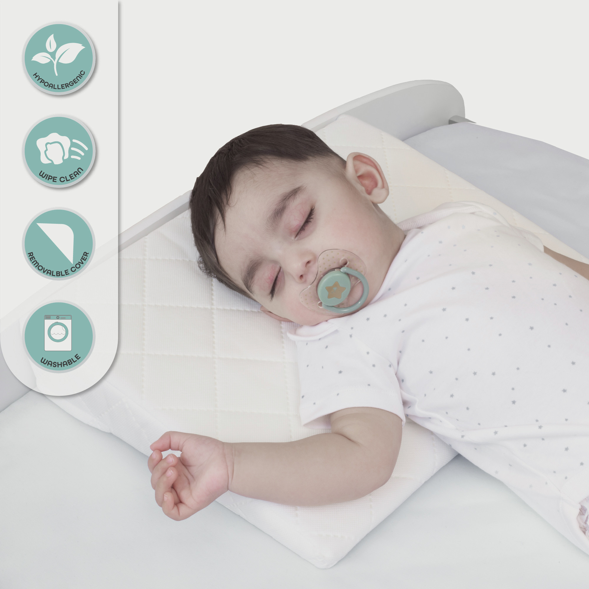 Moon Universal Crib Wedge Pillow, White-baby-nursery-babybedding-image-4