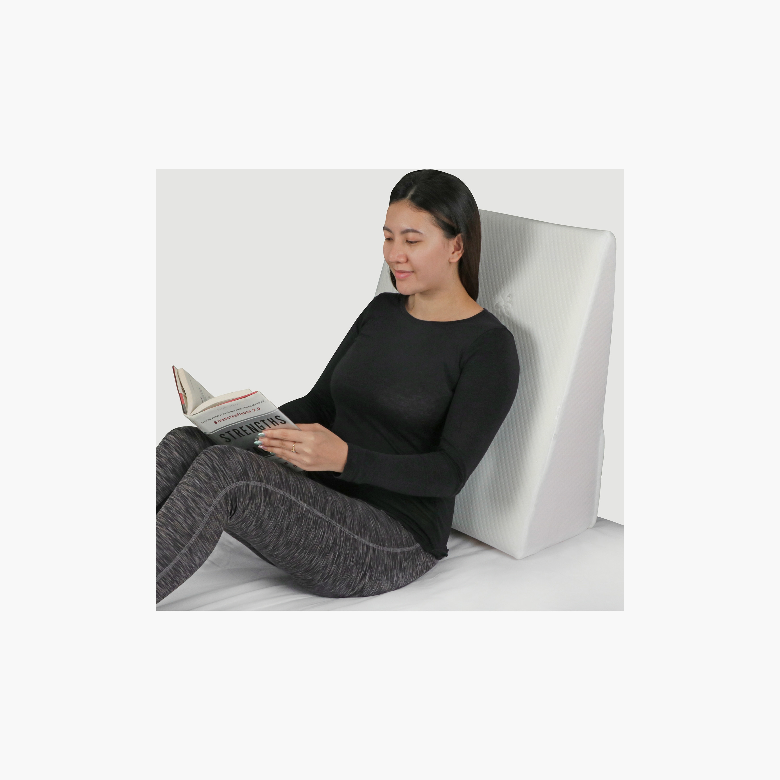 Moon Pregnancy Wedge Pillow, White-baby-maternalcare-pregnancypillows-image-1