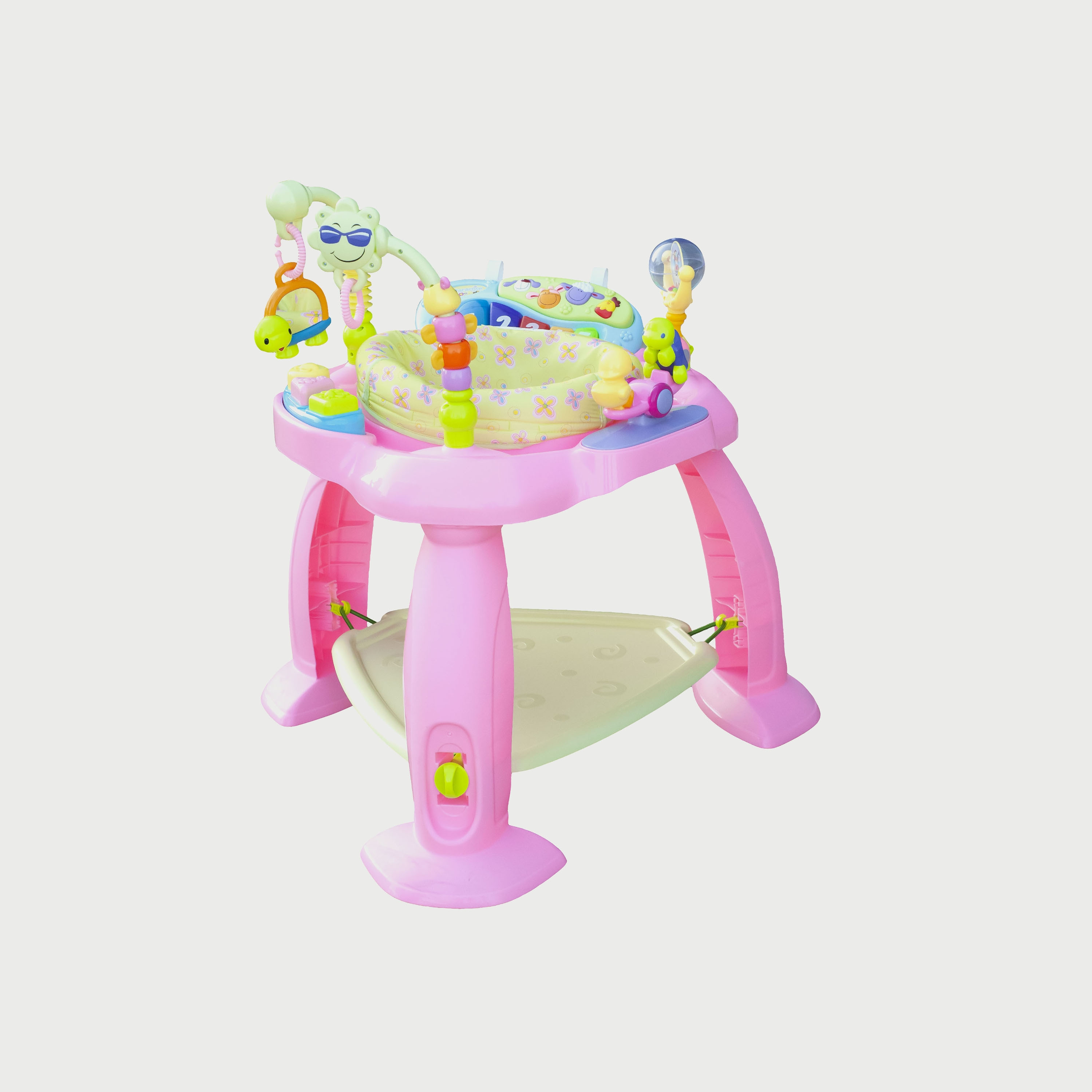 ألعاب نطاطة الأطفال جامب أن بلاي من موون، وردي-baby-infantactivity-bouncers-image-1