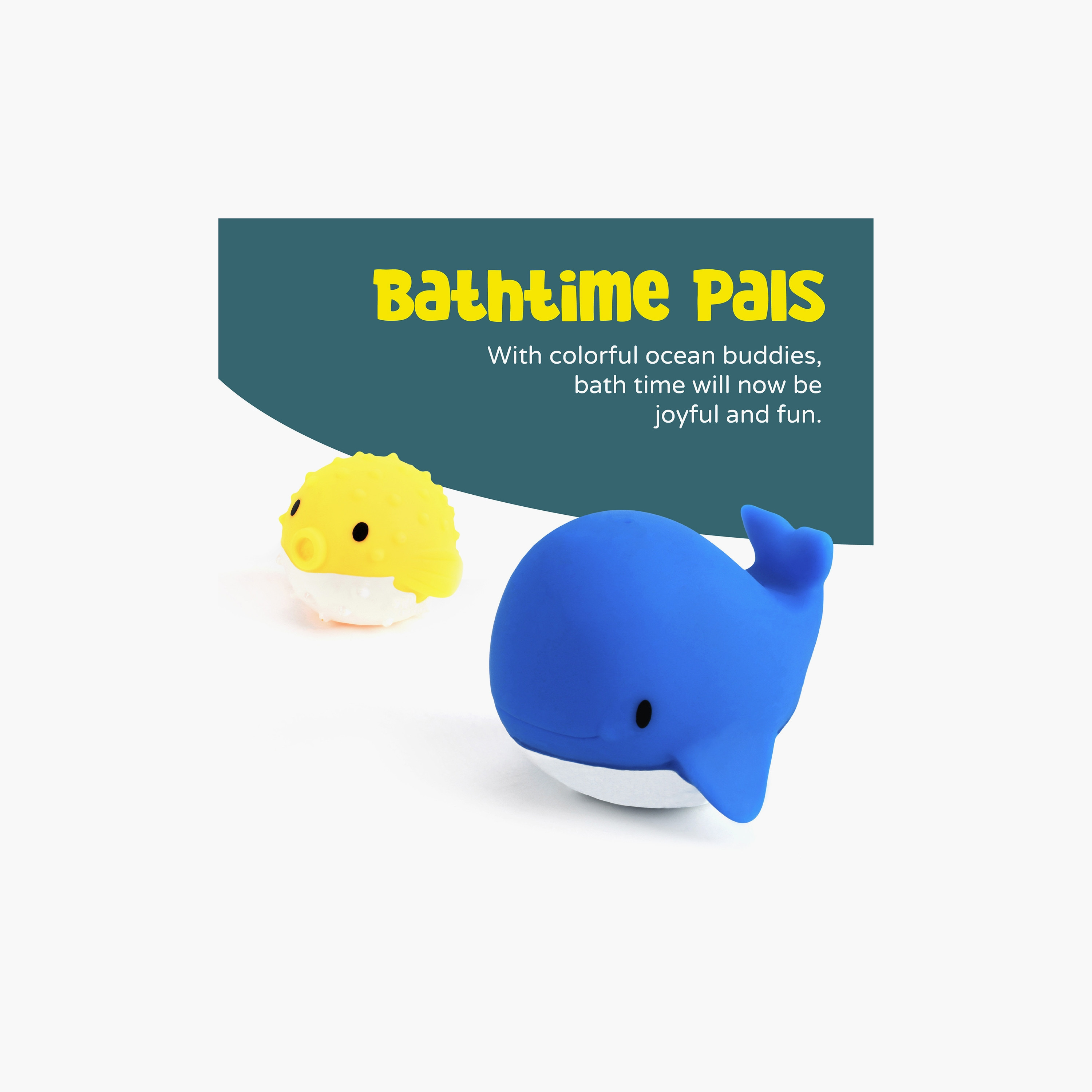 5 قطع من ألعاب شخصيات الحياة المائية للأطفال من موون -toys-babyandtoddlertoys-bathtoys-image-2