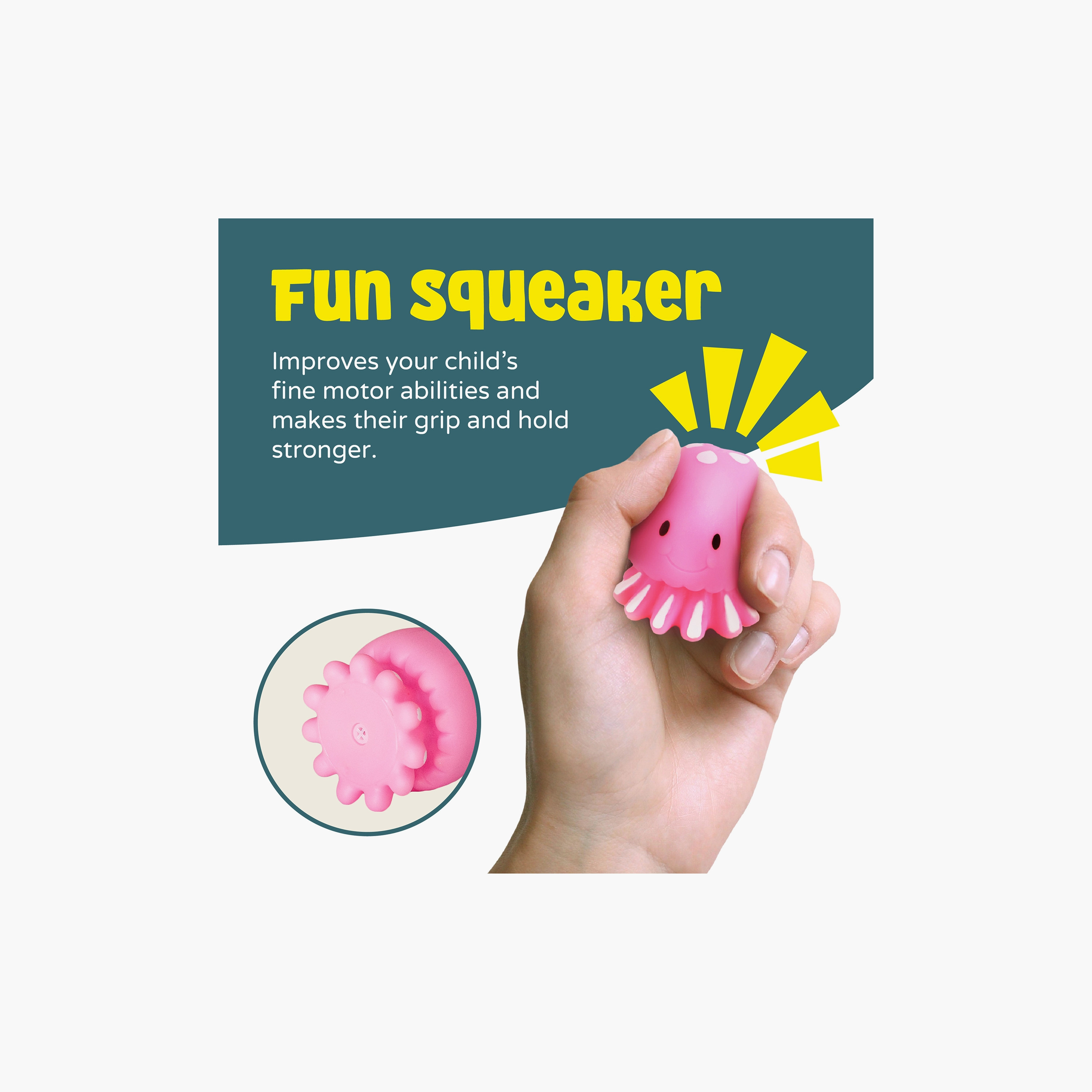 5 قطع من ألعاب شخصيات الحياة المائية للأطفال من موون -toys-babyandtoddlertoys-bathtoys-image-3