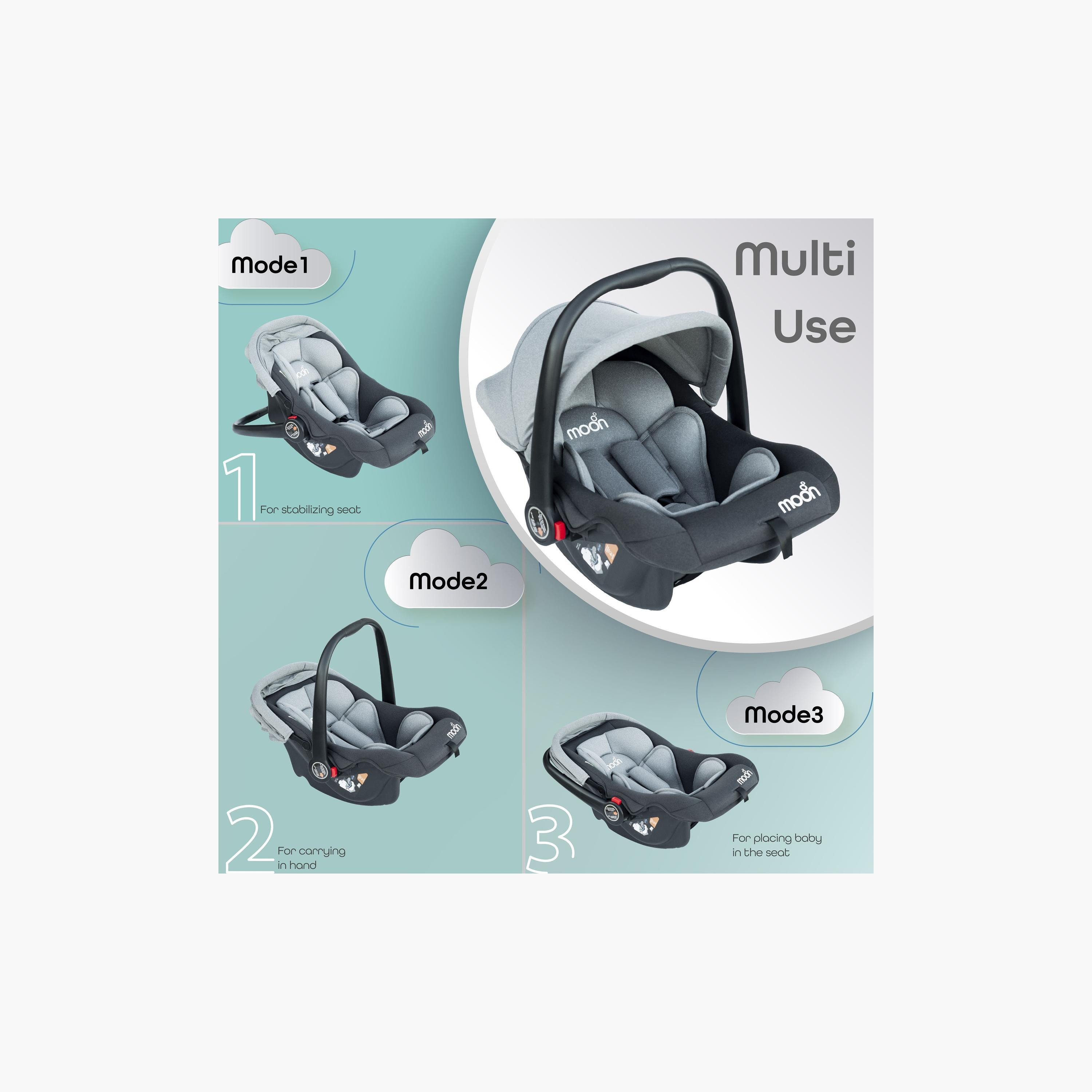 مقعد سيارة حامل الطفل بيبو من موون، رمادي-baby-gear-carseats-image-2