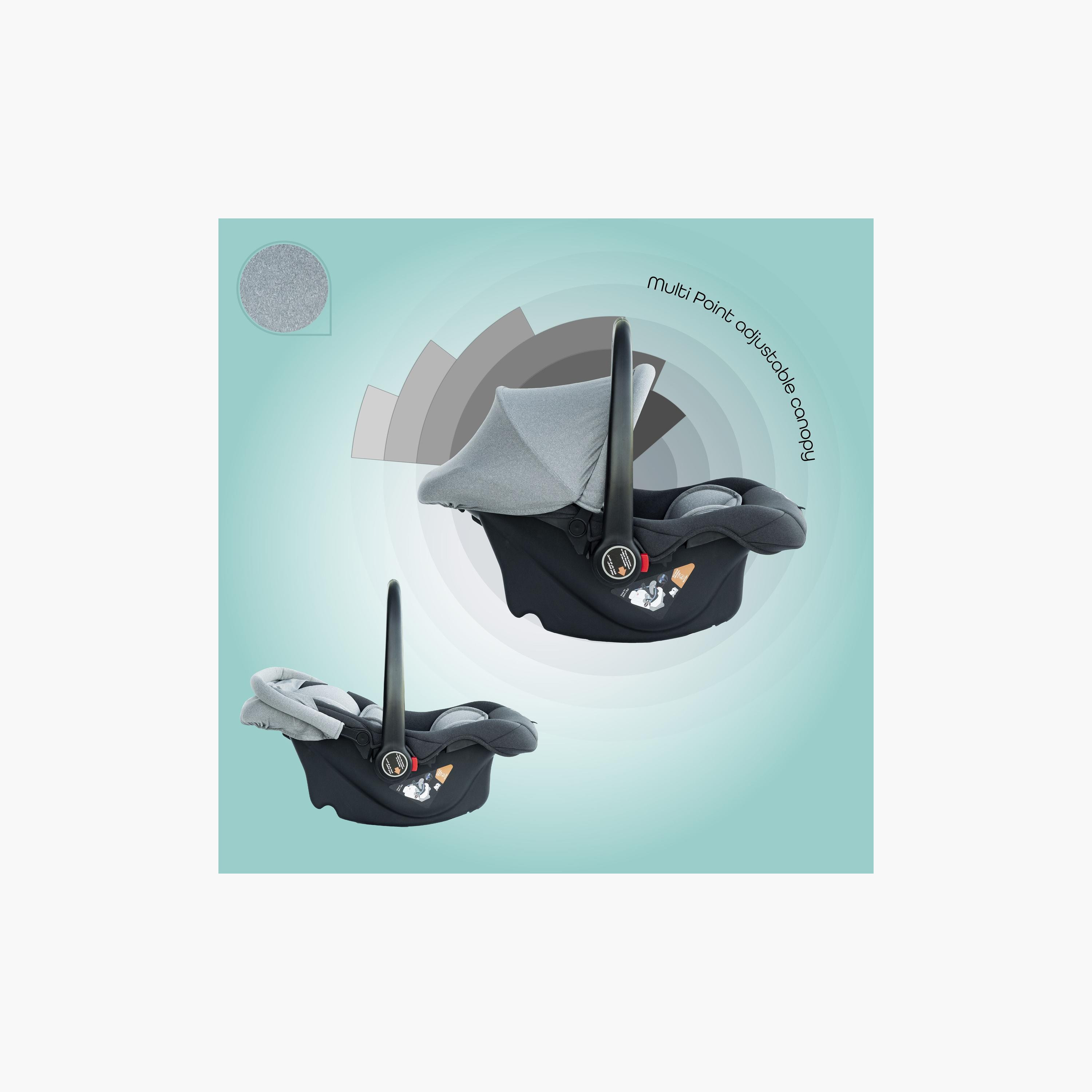 مقعد سيارة حامل الطفل بيبو من موون، رمادي-baby-gear-carseats-image-1