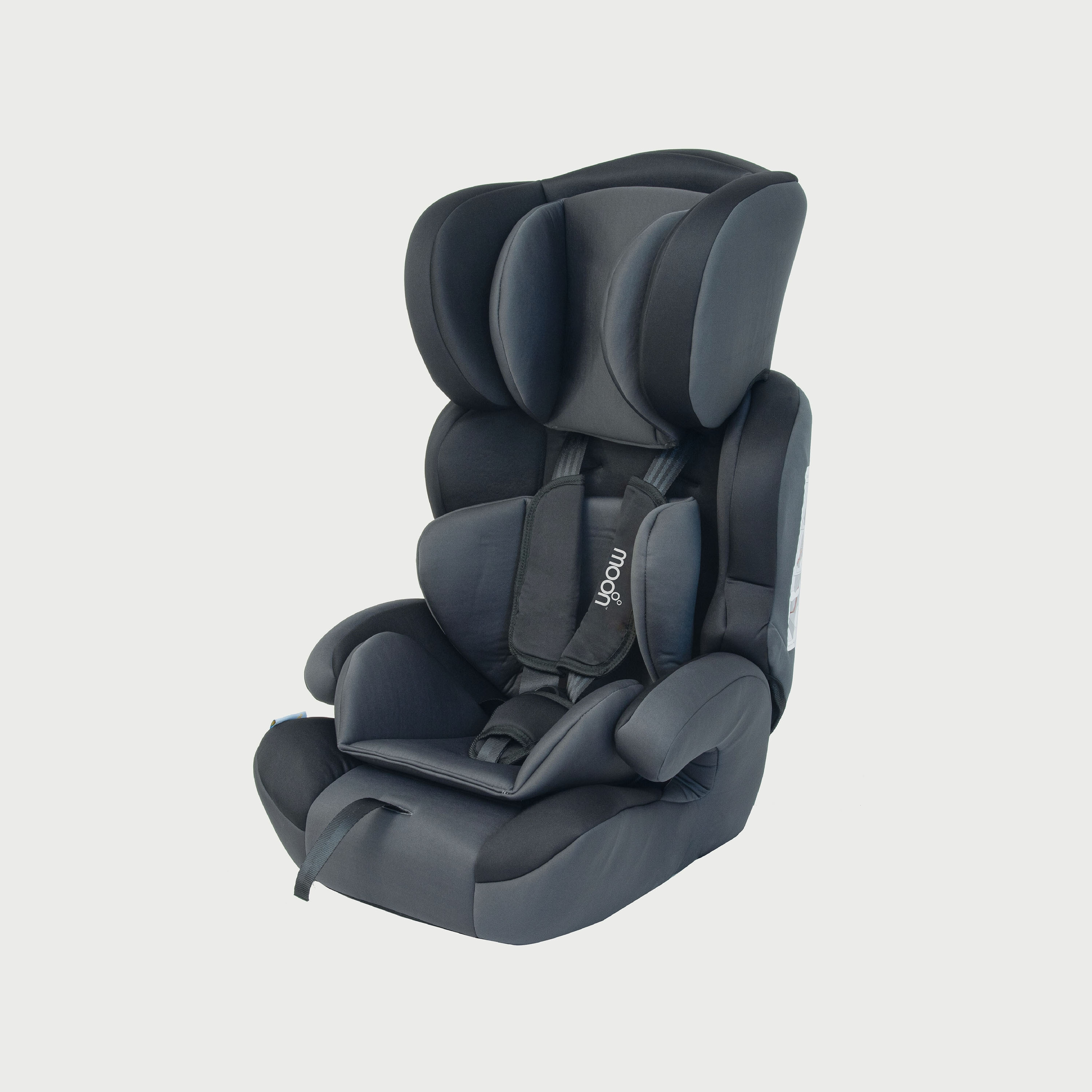 Moon Tolo Car Seat (Group 1, 2, 3) Black-baby-gear-carseats-image-1