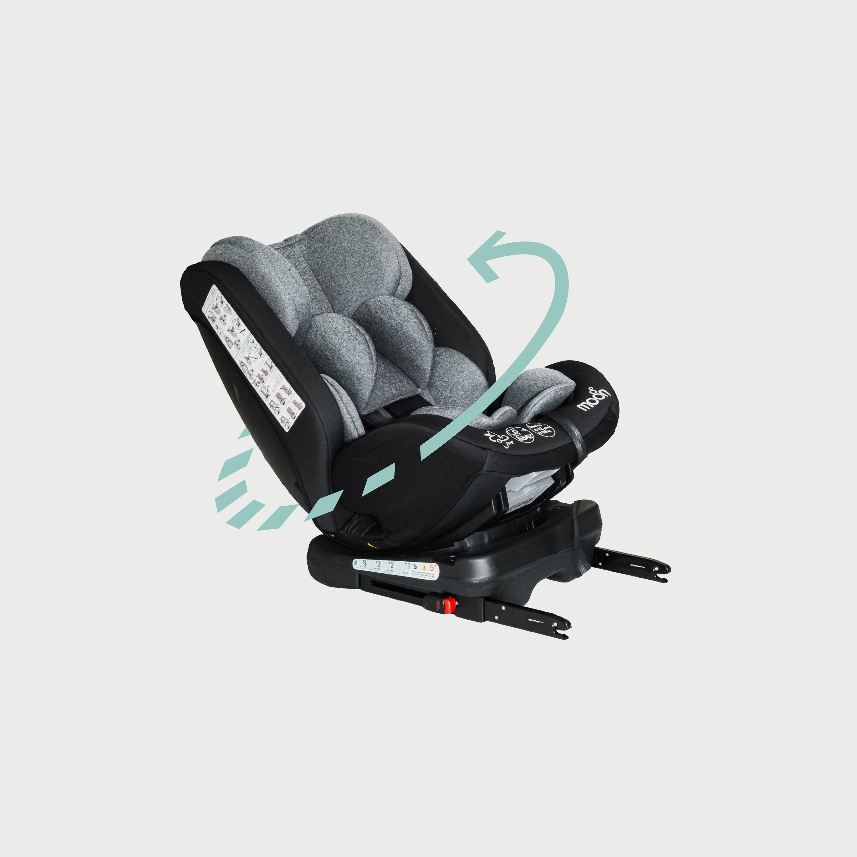 Moon Rover Baby/Infant Car Seat (Group 0+/1/2/3), Black-baby-gear-carseats-image-1