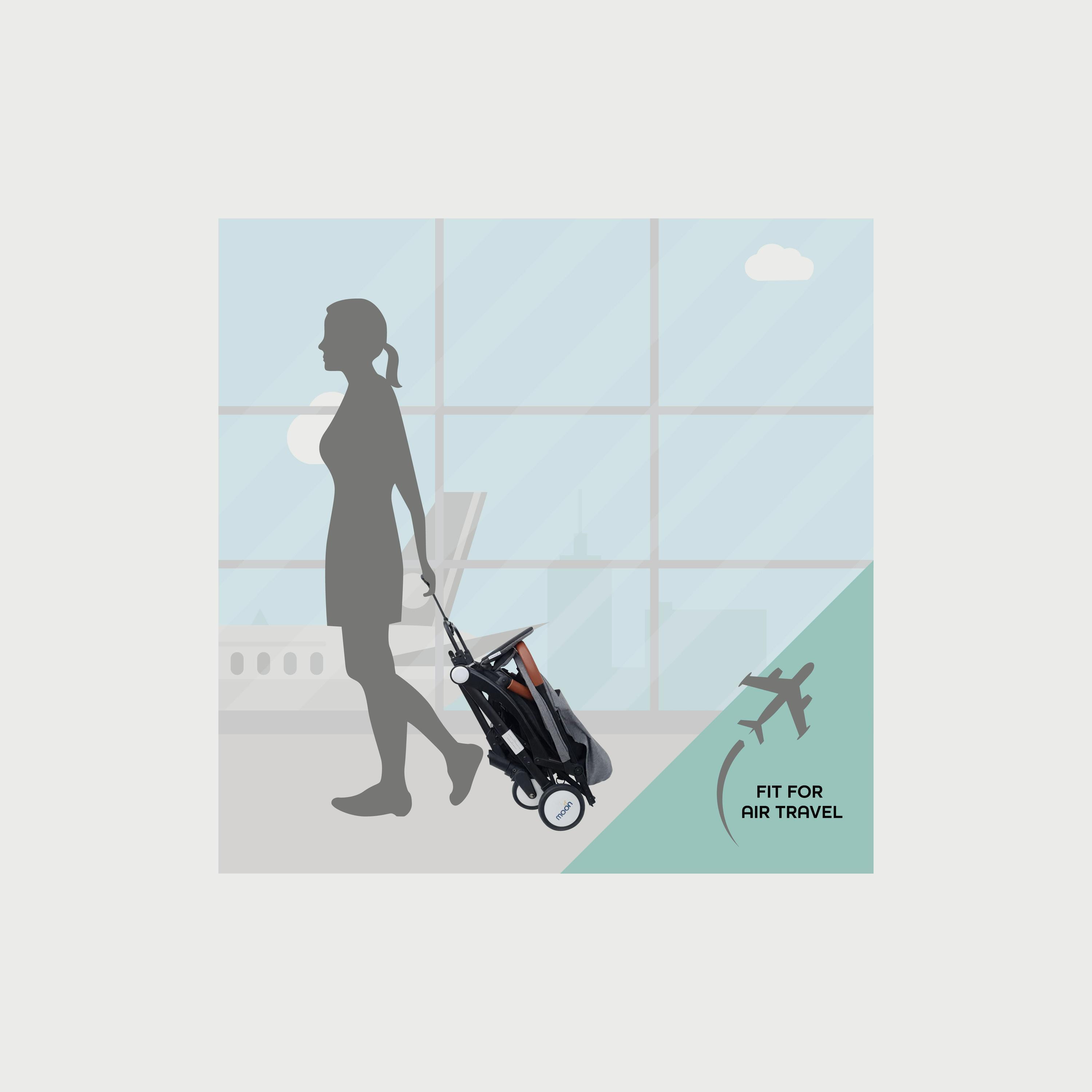Moon Ritzi Cabin Approved Stroller with Adjustable Handlebar and Basket-baby-gear-strollersandprams-strollers-image-2