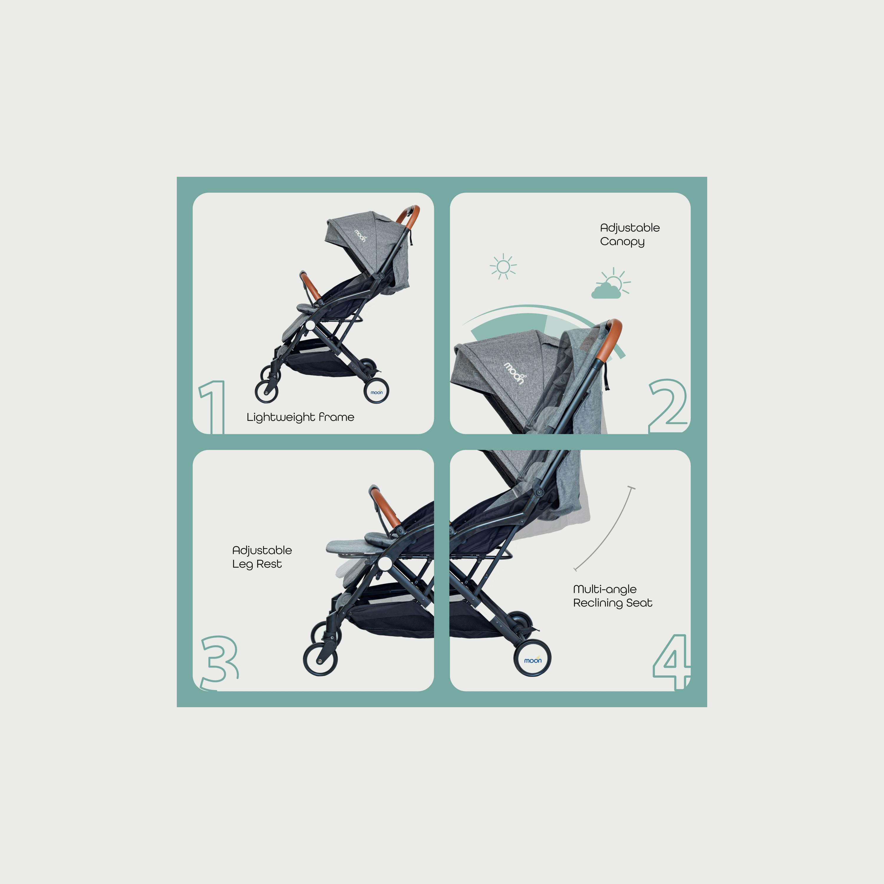 Moon Ritzi Cabin Stroller Grey-baby-gear-strollersandprams-strollers-image-3