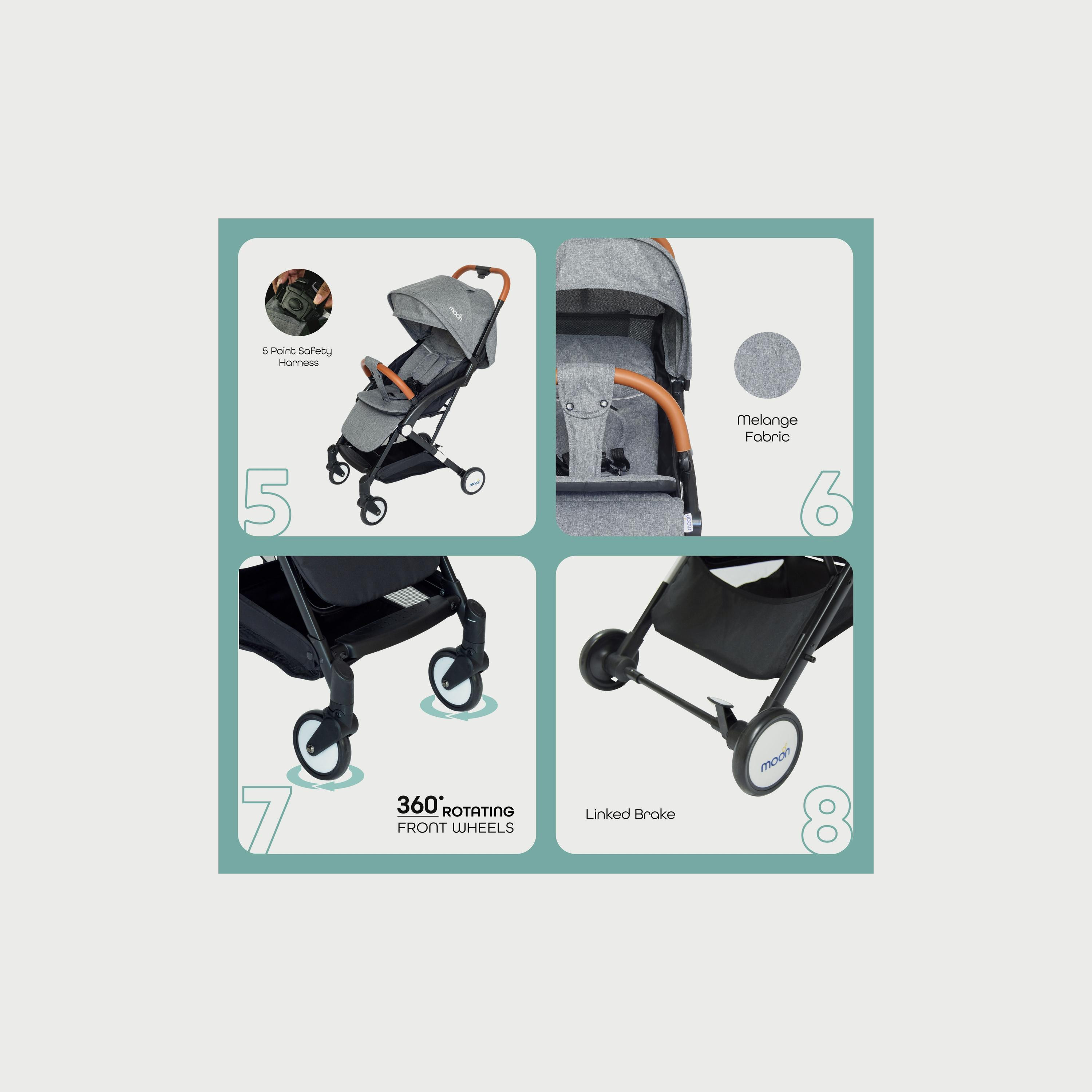 Moon Ritzi Cabin Stroller Grey-baby-gear-strollersandprams-strollers-image-4