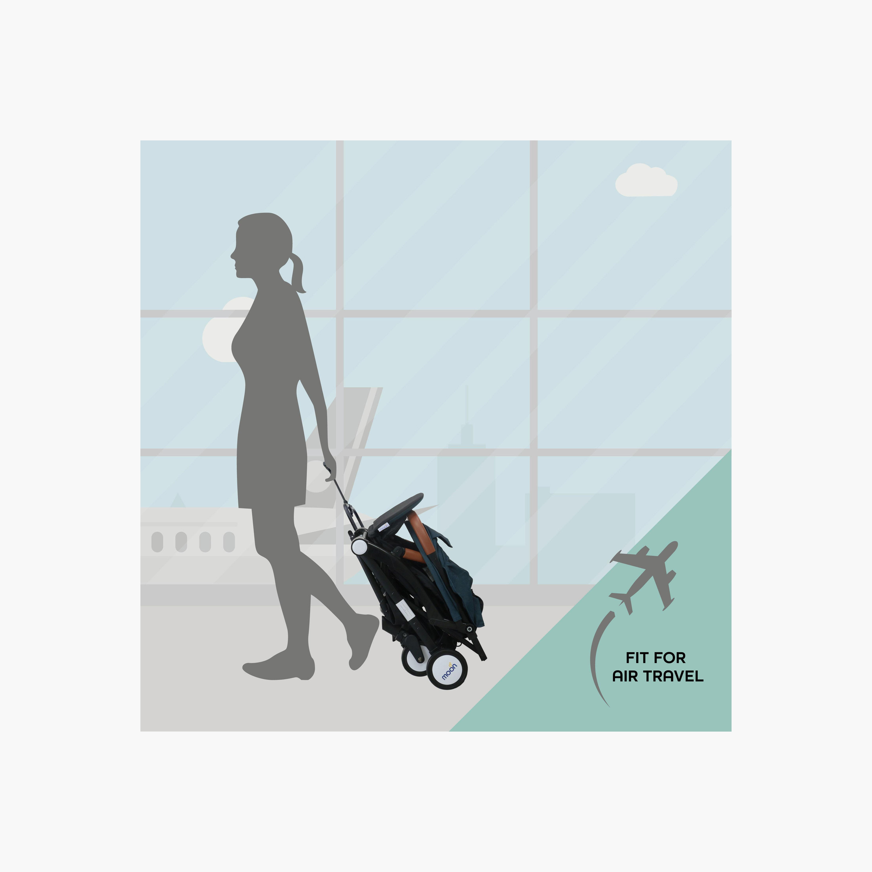 Moon Ritzi Cabin Approved Stroller with Adjustable Handlebar and Basket-baby-gear-strollersandprams-strollers-image-2