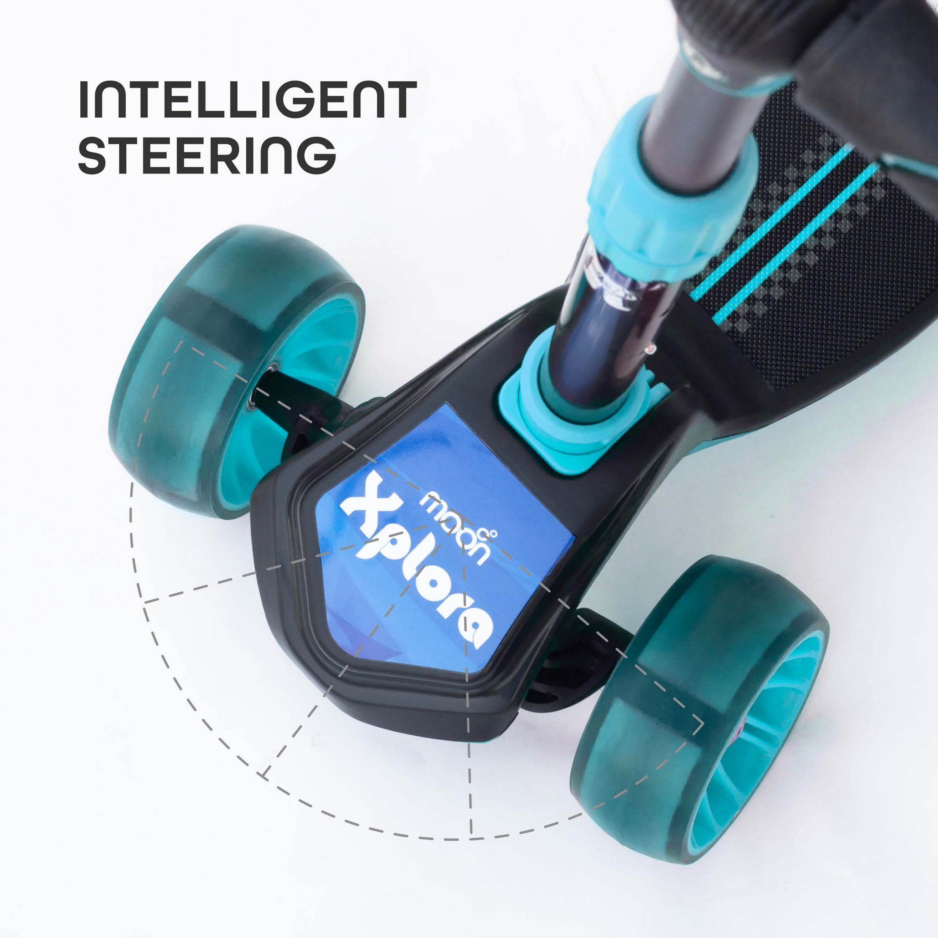 Moon Xplora Foldable Baby Scooter - Blue-toys-outdoor-scooters-image-4