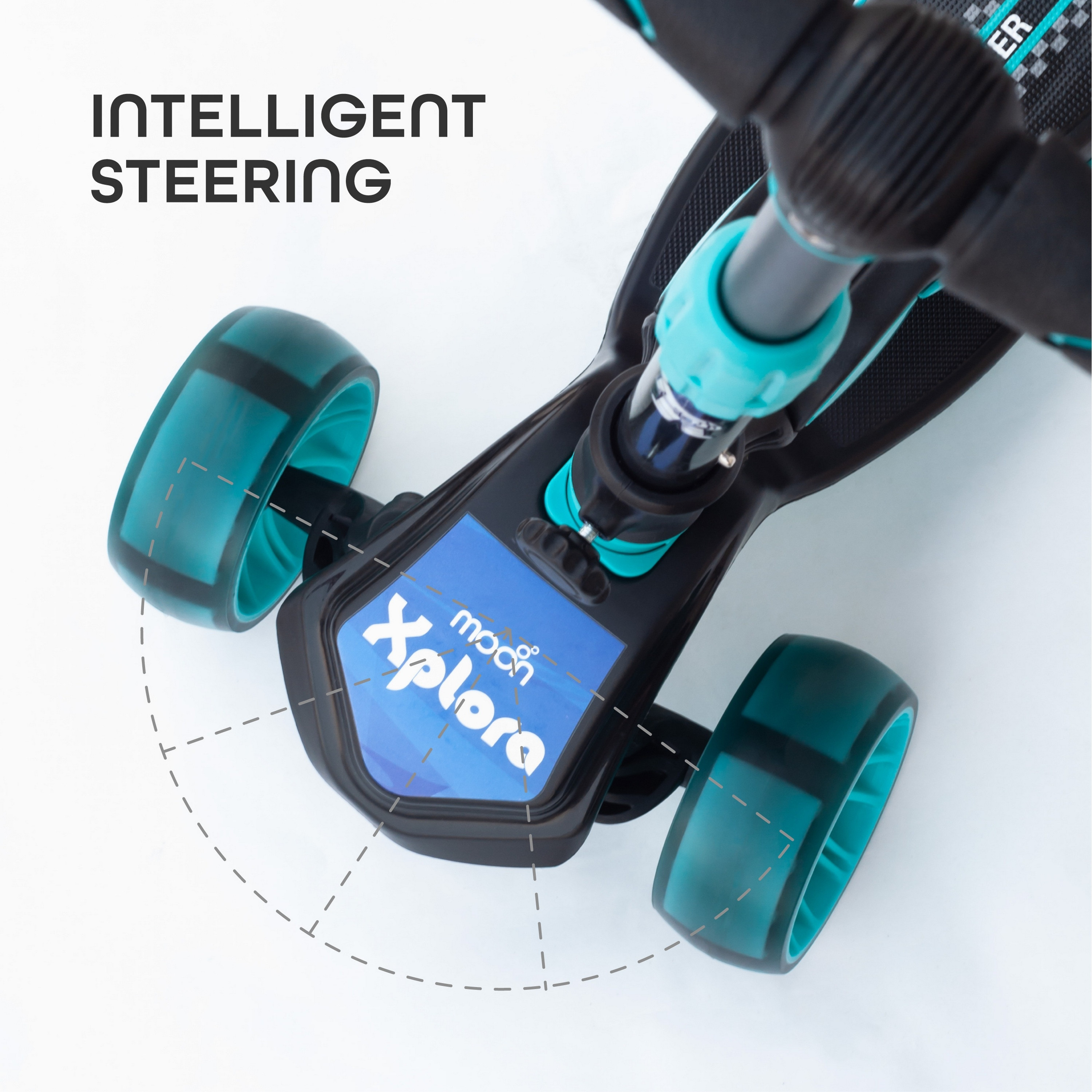 Moon Xplora Foldable Baby Scooter with Seat - Blue-toys-outdoor-scooters-image-4