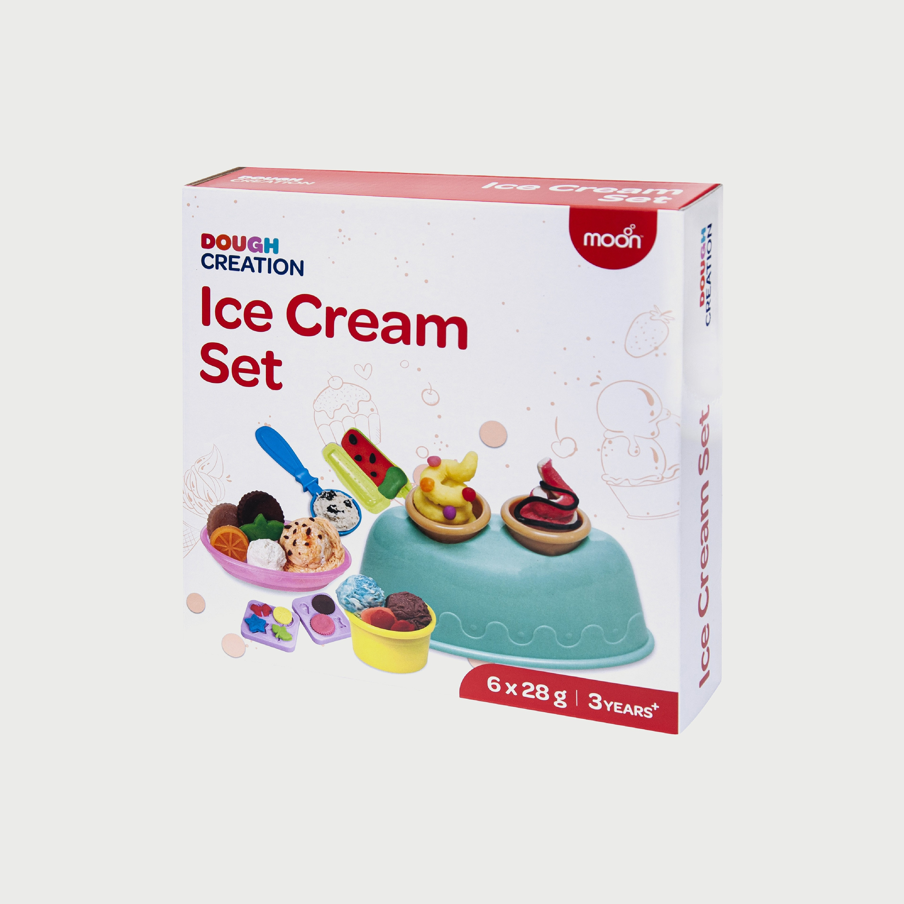 Moon 6-Piece Dough Creation Ice Cream Set-toys-educational-doughtoys-image-1