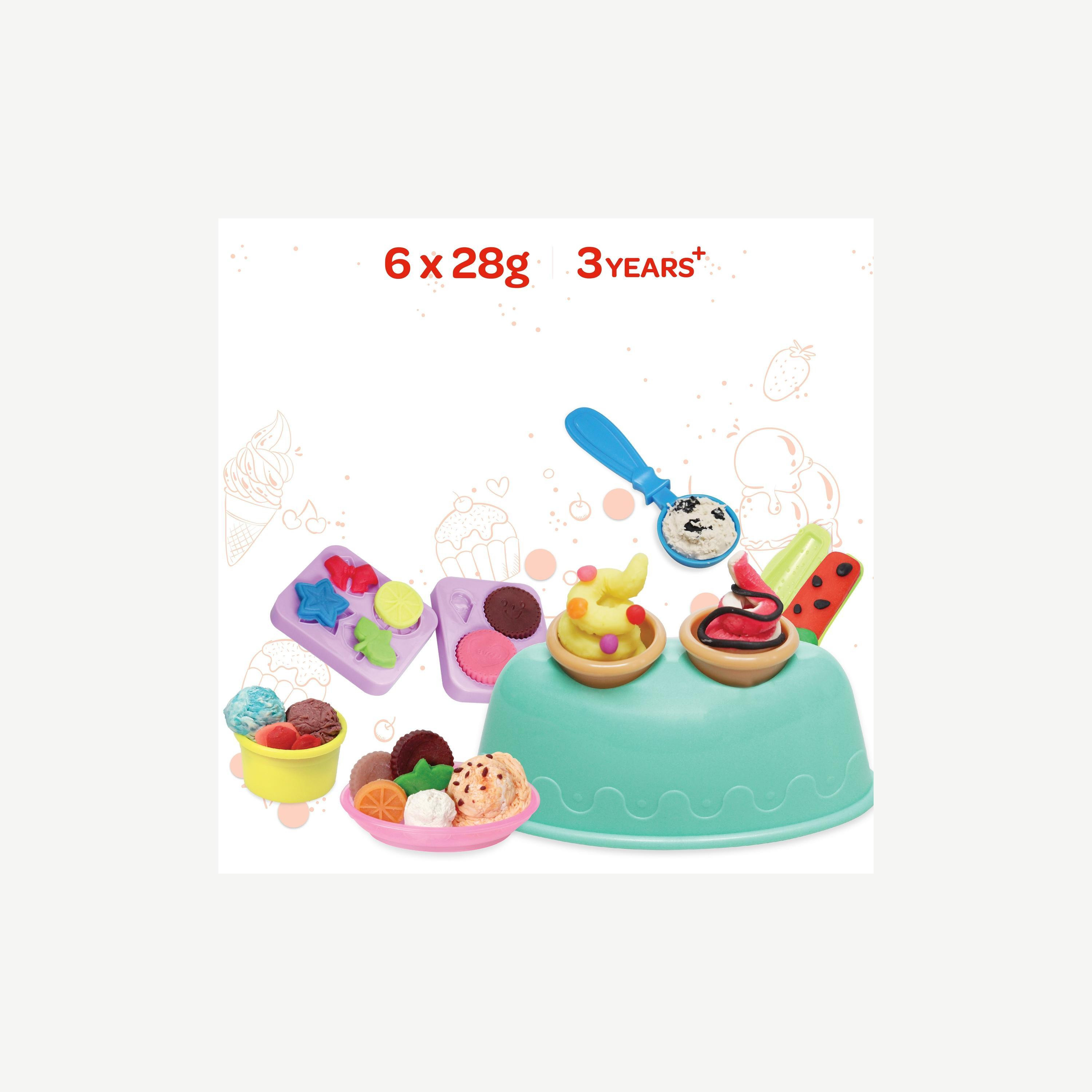Moon 6-Piece Dough Creation Ice Cream Set-toys-educational-doughtoys-image-3