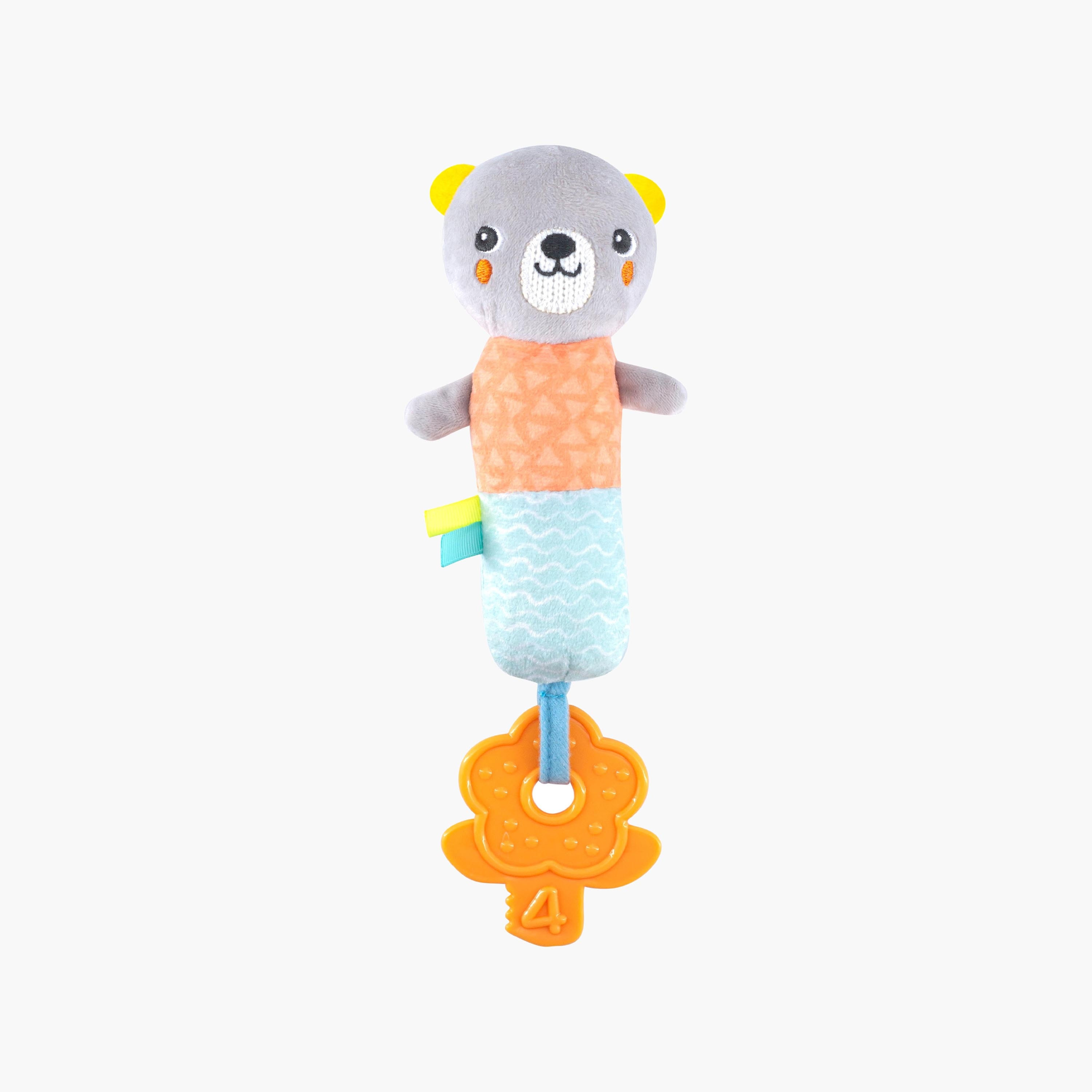 Moon Bear Jungle Friends Soft Rattle Toy-toys-babyandtoddlertoys-rattlesandteethers-image-1