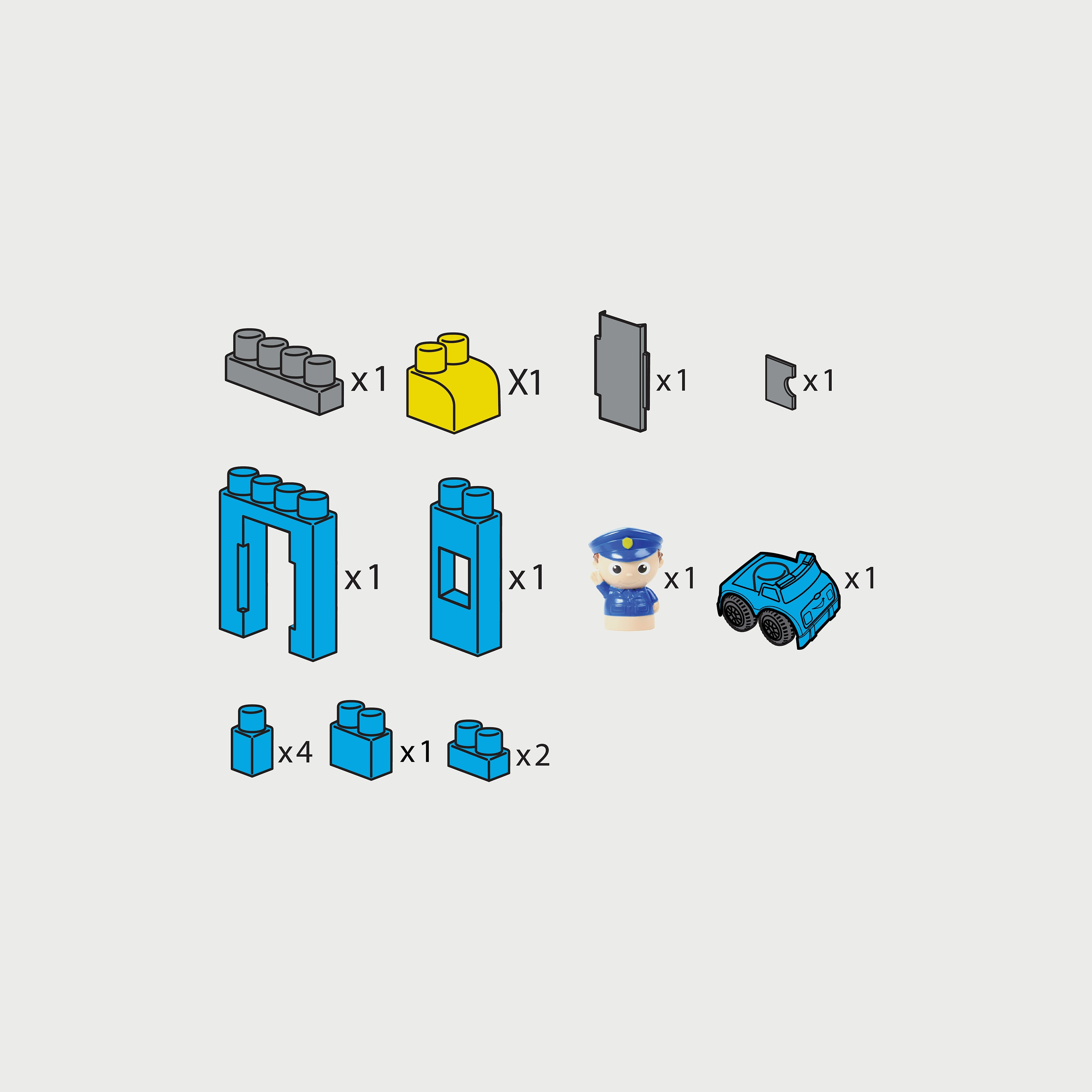 Moon 15-Piece Police Patrol Set-toys-buildingblocks-blocks-image-2